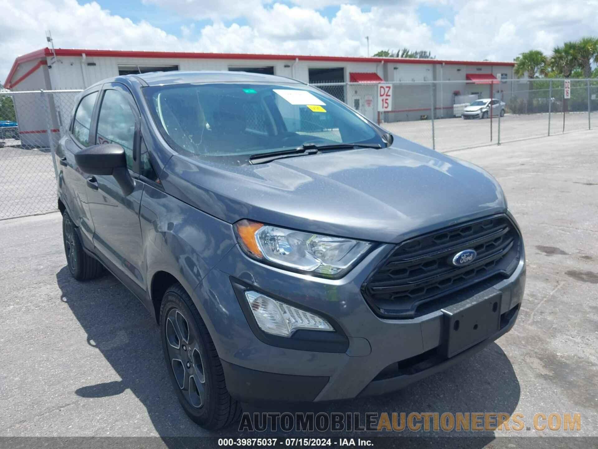 MAJ3S2FEXLC391009 FORD ECOSPORT 2020