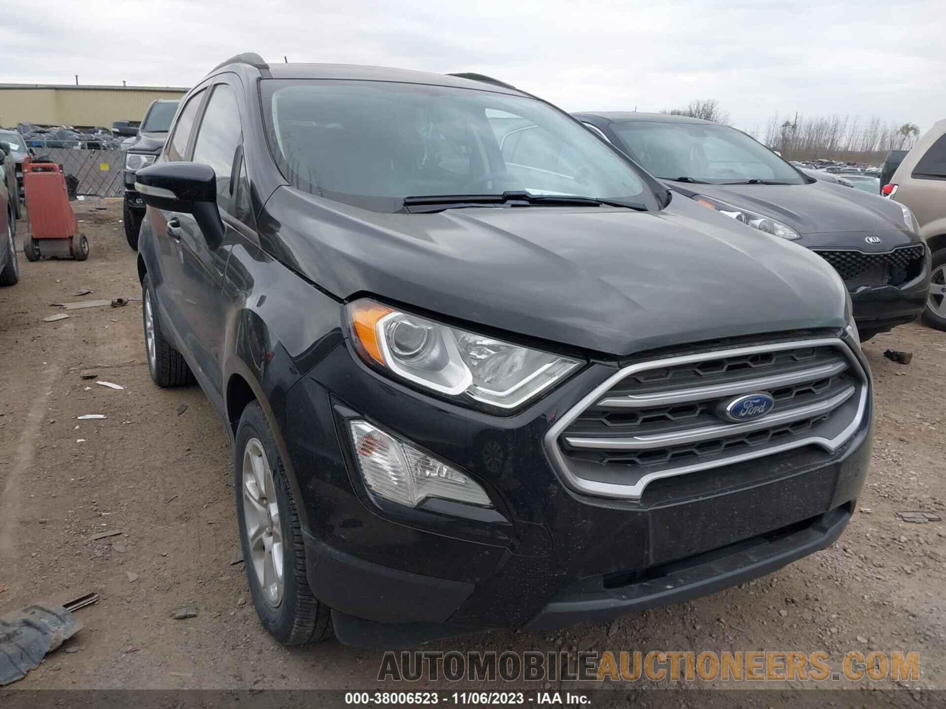 MAJ3S2GE0KC271684 FORD ECOSPORT 2019