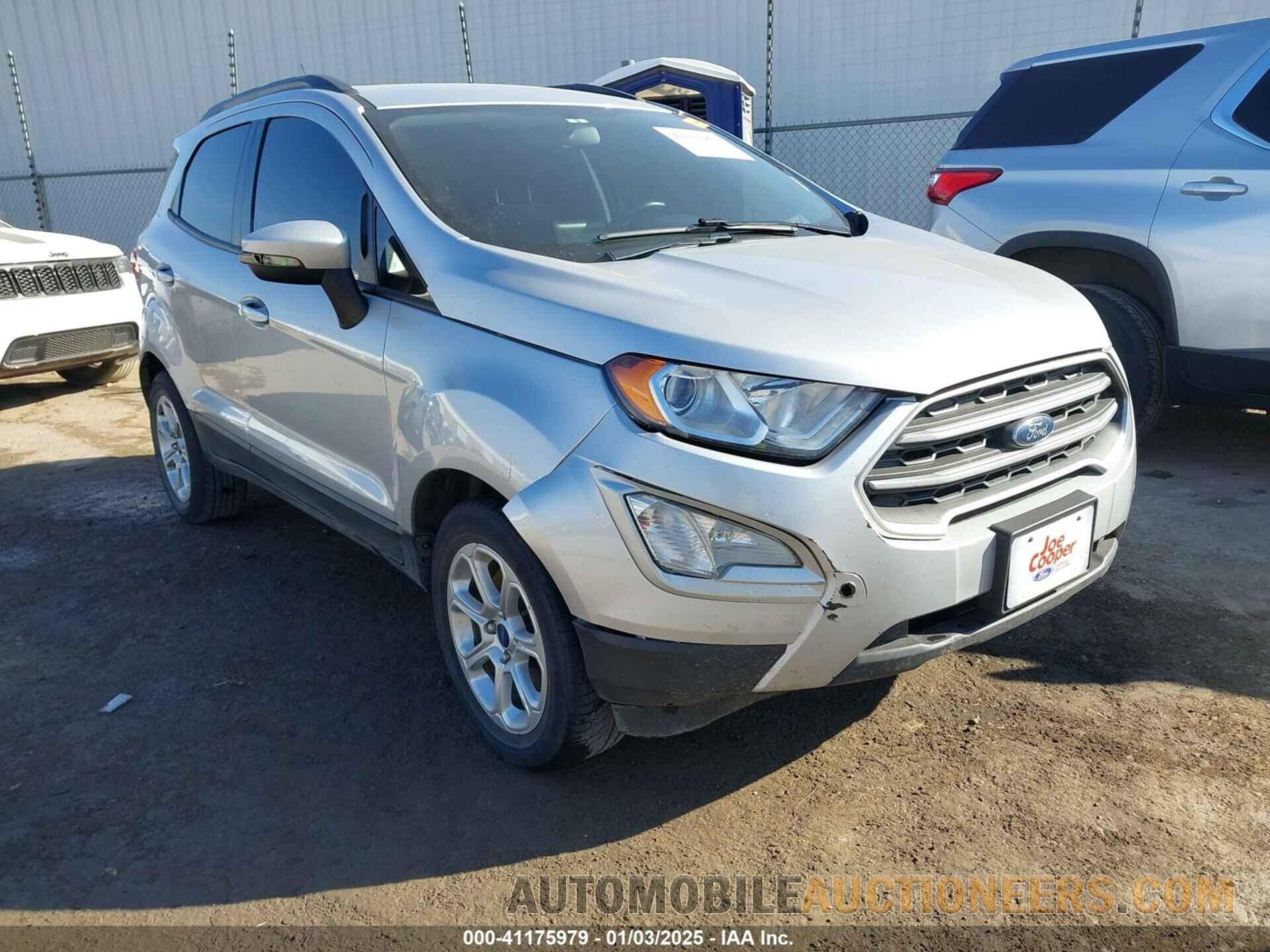 MAJ3S2GE0LC315667 FORD ECOSPORT 2020