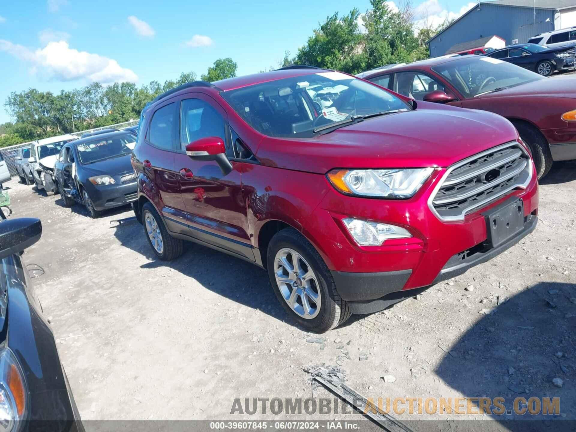 MAJ3S2GE0LC318682 FORD ECOSPORT 2020