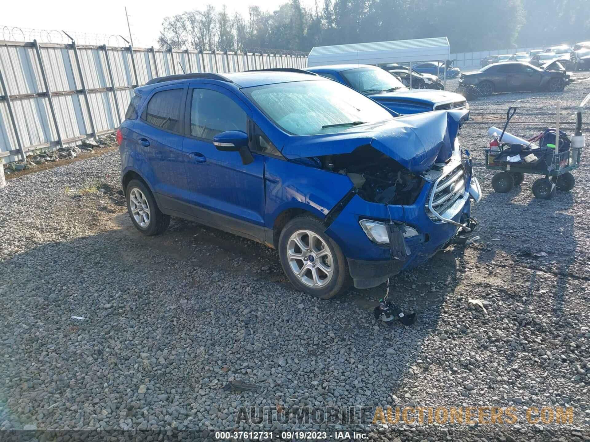 MAJ3S2GE0LC319668 FORD ECOSPORT 2020