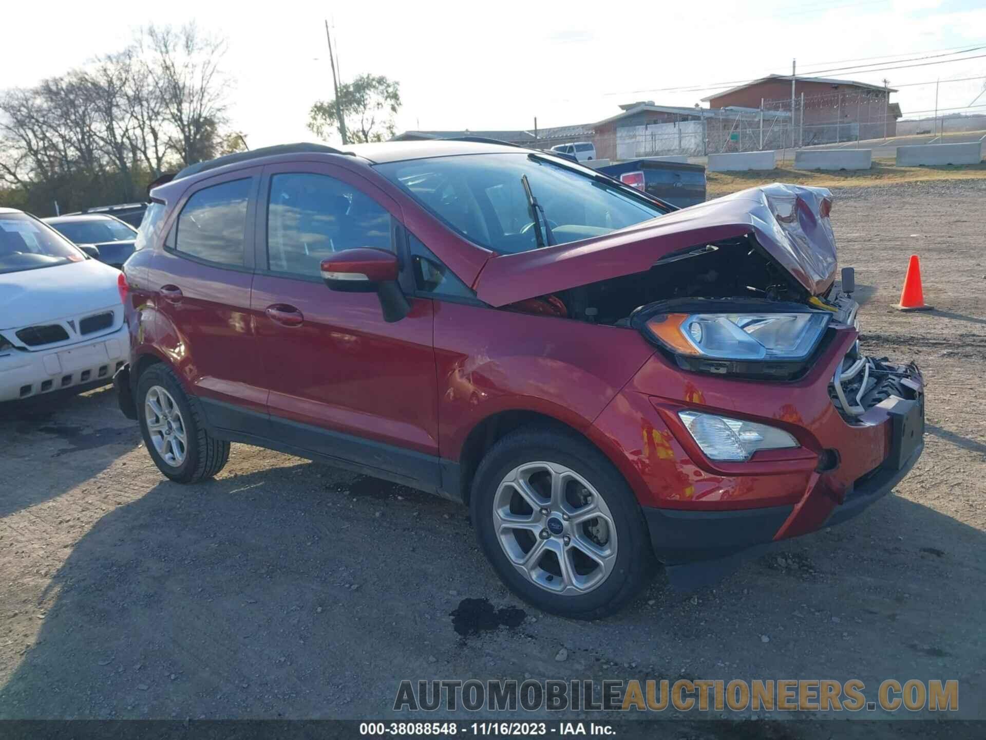 MAJ3S2GE0LC321856 FORD ECOSPORT 2020