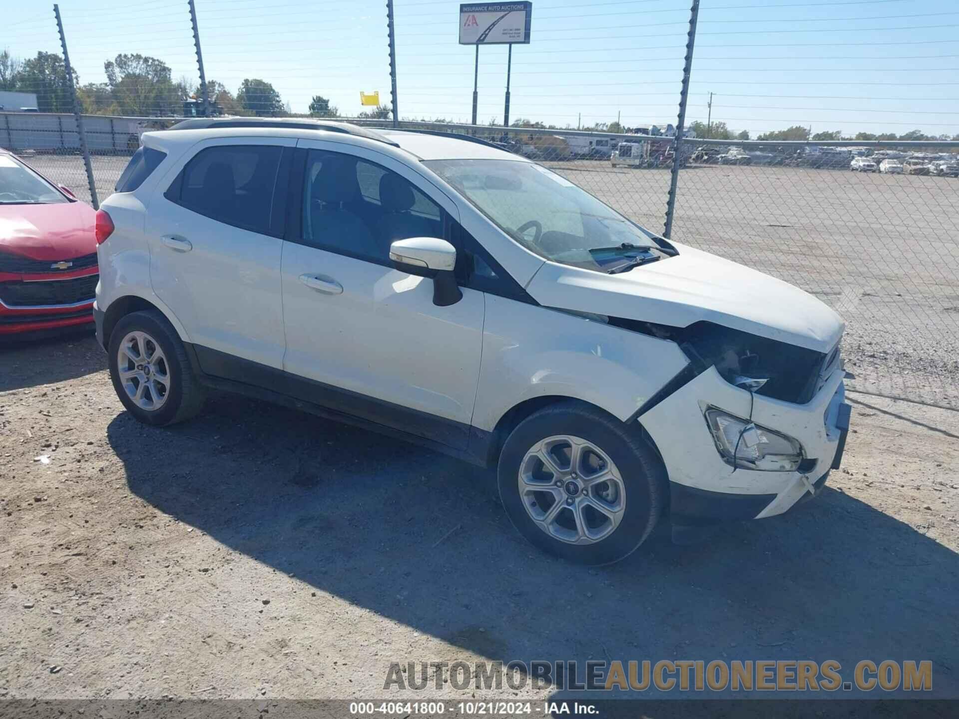 MAJ3S2GE0LC328208 FORD ECOSPORT 2020