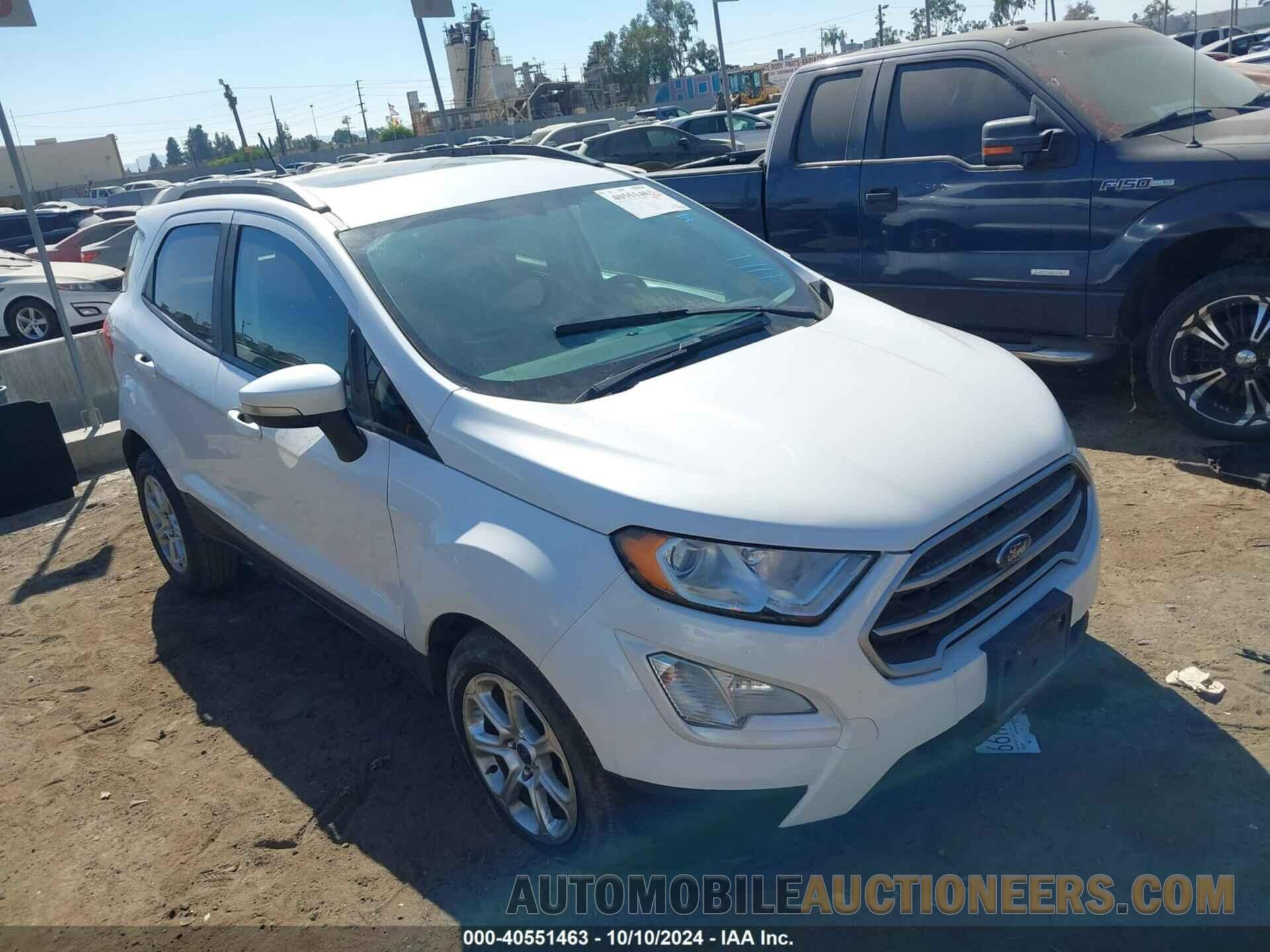 MAJ3S2GE0LC347843 FORD ECOSPORT 2020