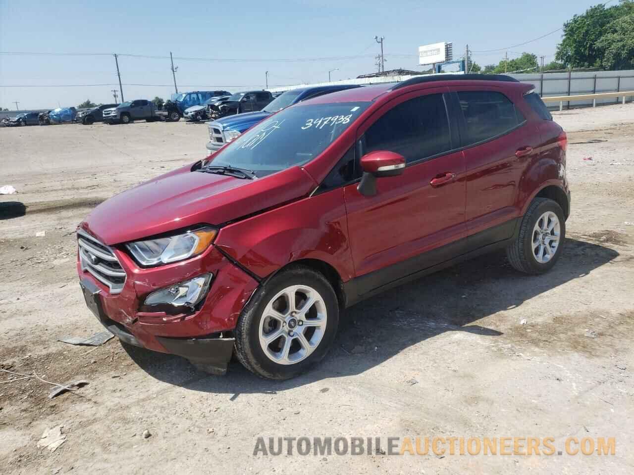 MAJ3S2GE0LC347938 FORD ECOSPORT 2020