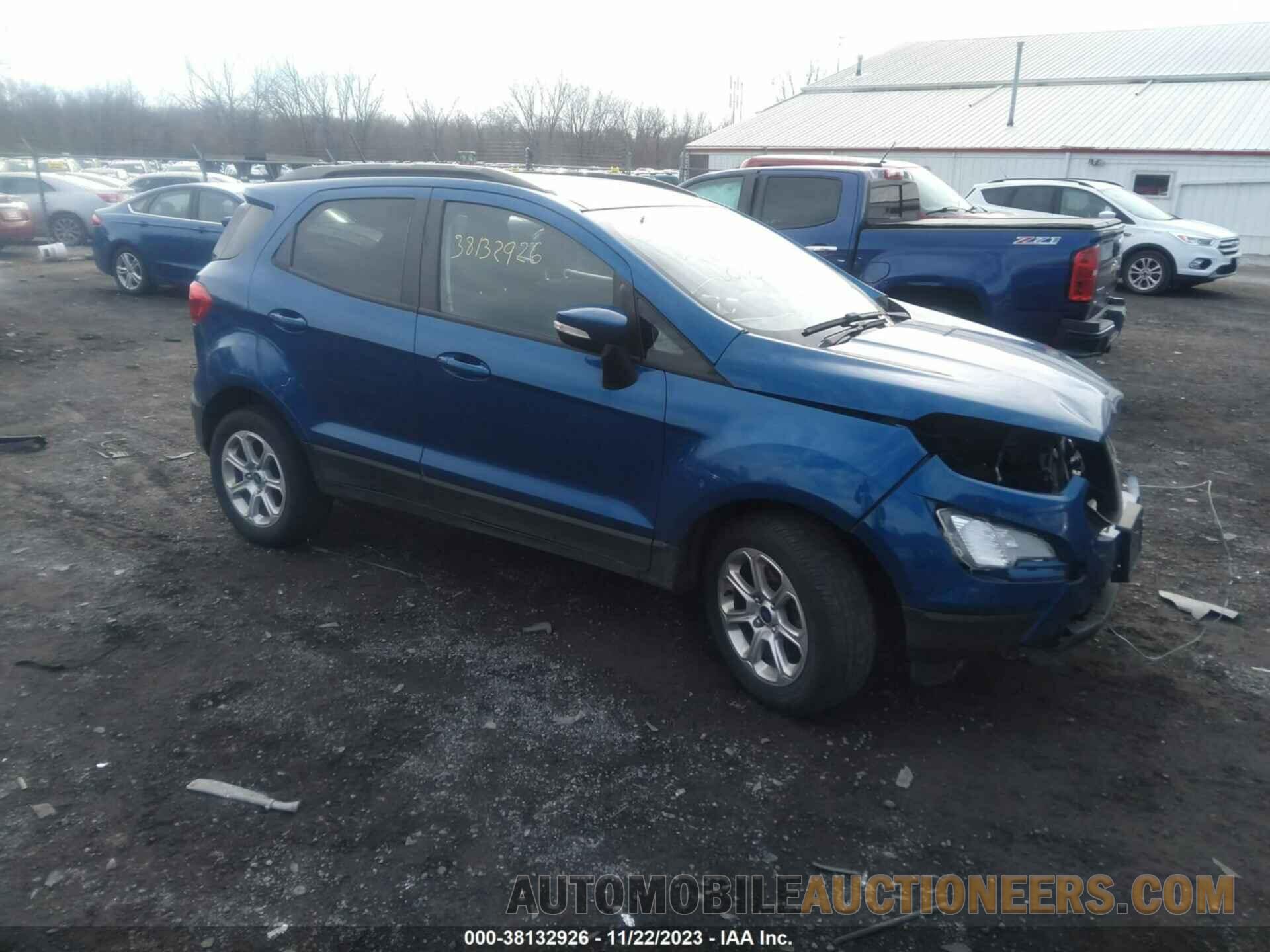 MAJ3S2GE0LC348720 FORD ECOSPORT 2020