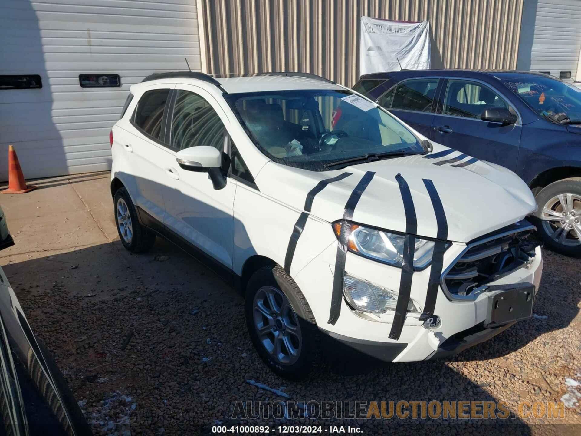 MAJ3S2GE0LC352203 FORD ECOSPORT 2020