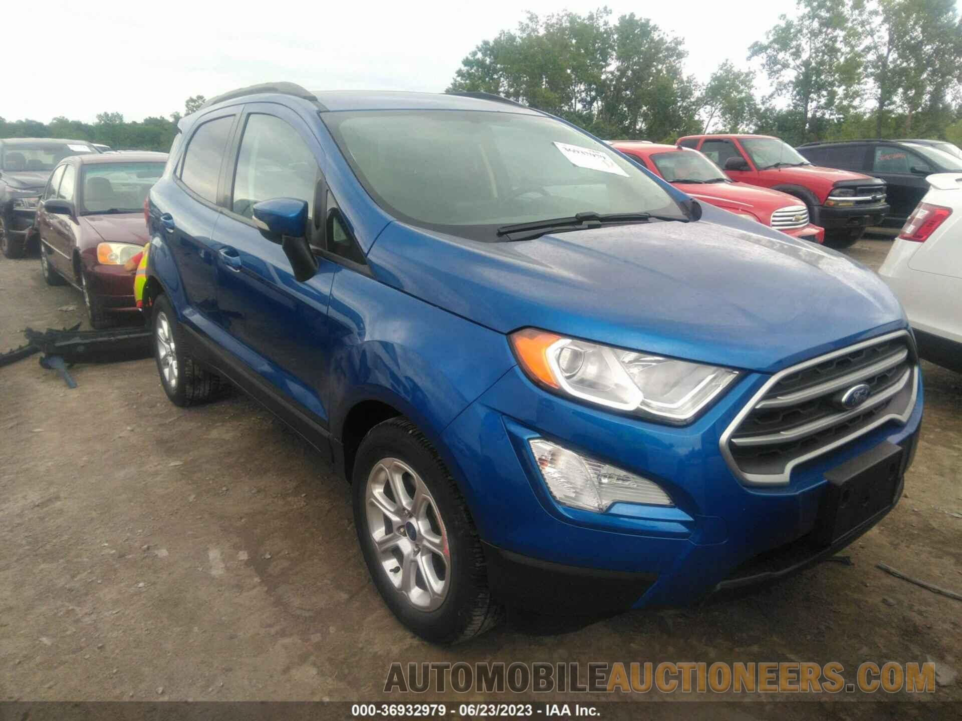 MAJ3S2GE0LC367252 FORD ECOSPORT 2020