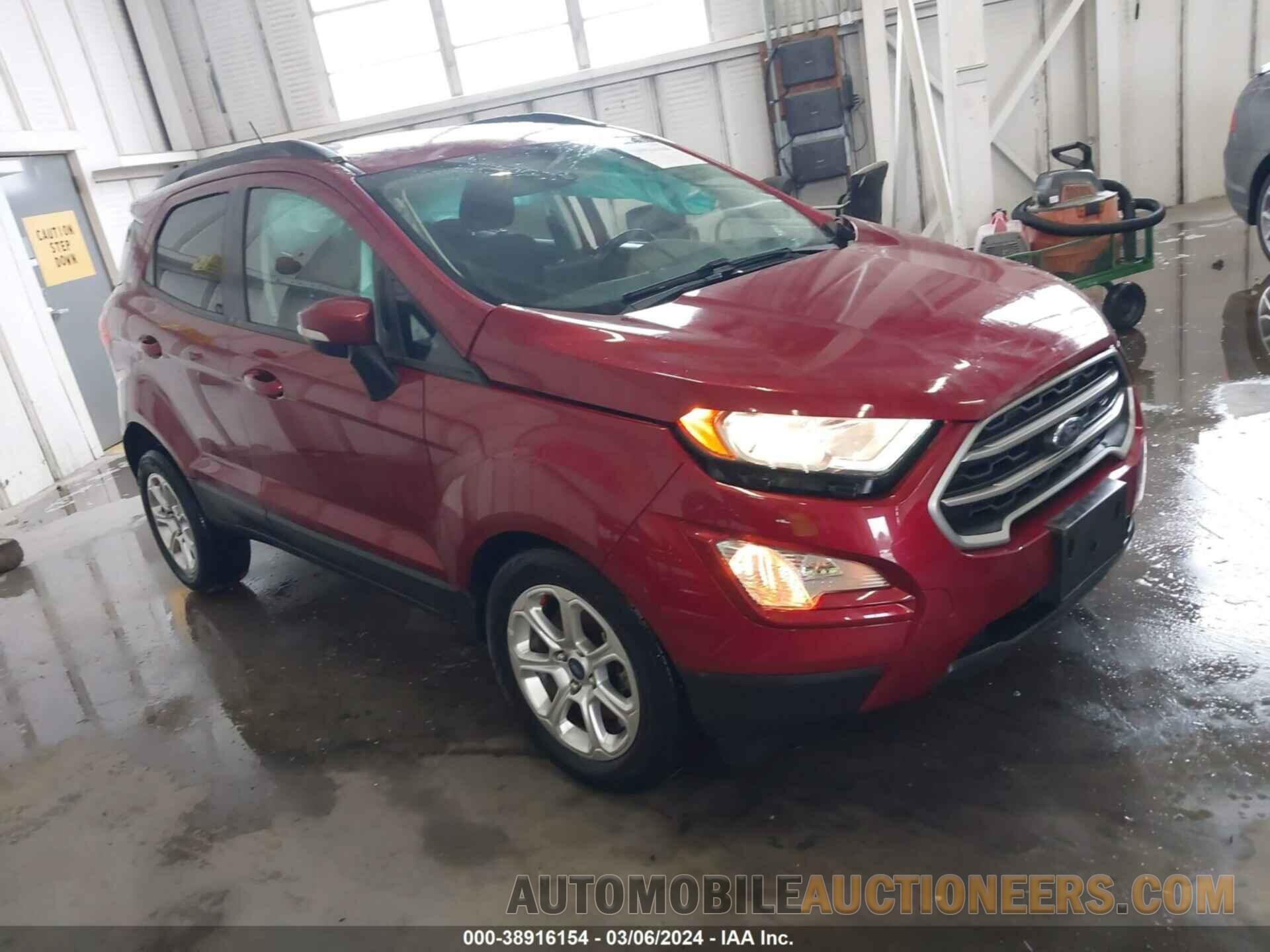 MAJ3S2GE0LC370992 FORD ECOSPORT 2020