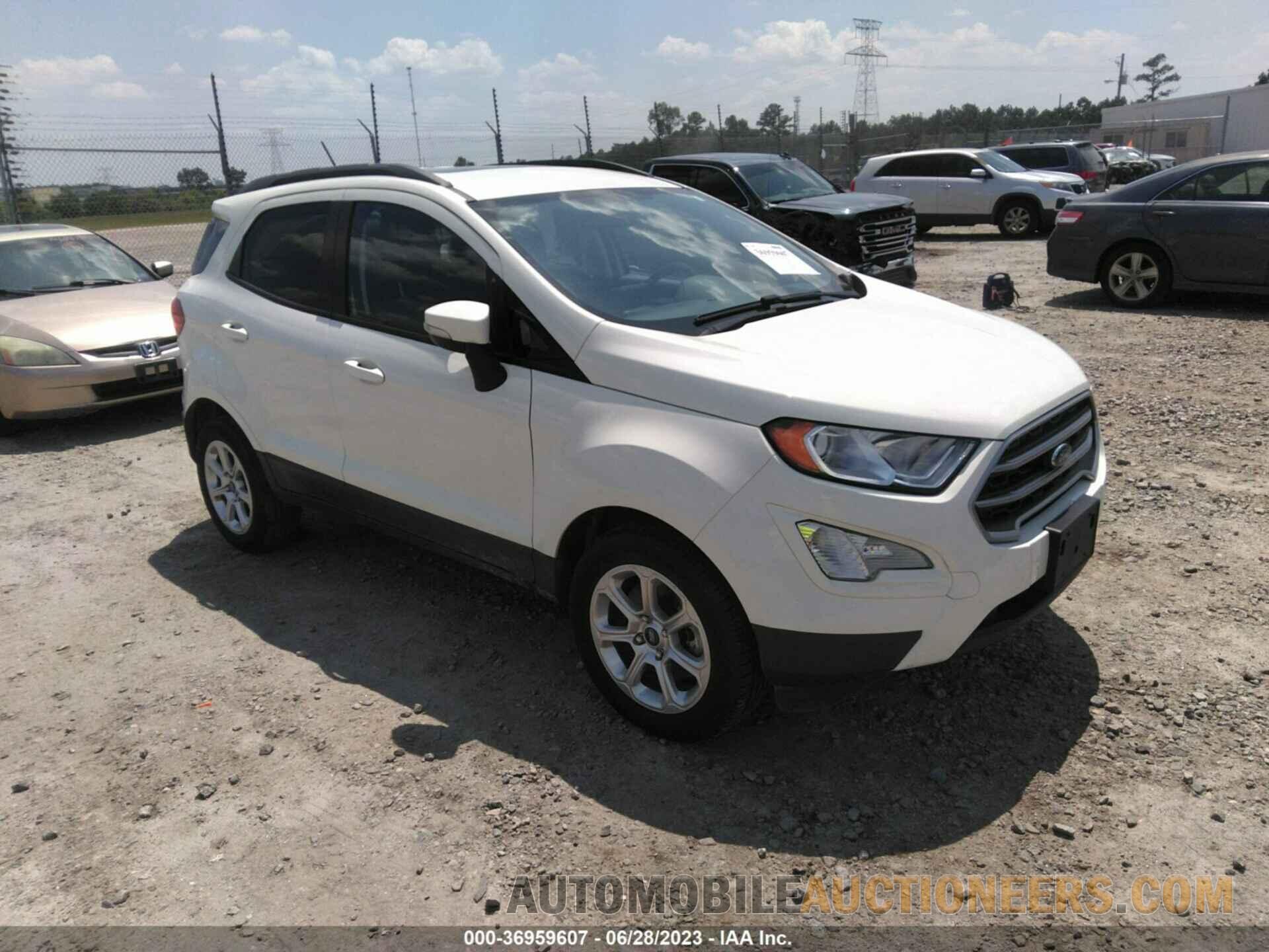 MAJ3S2GE0LC386433 FORD ECOSPORT 2020