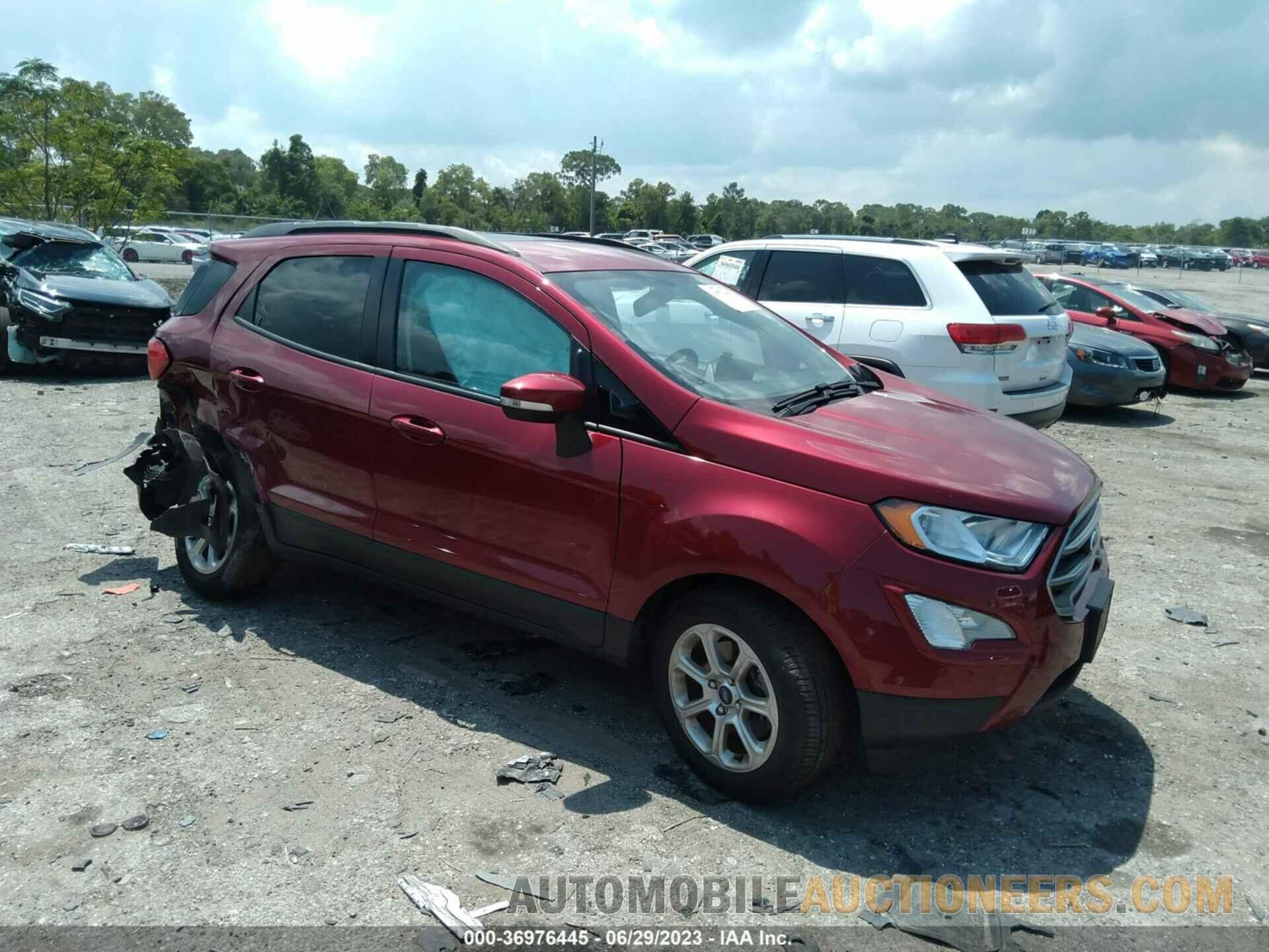 MAJ3S2GE0MC396509 FORD ECOSPORT 2021