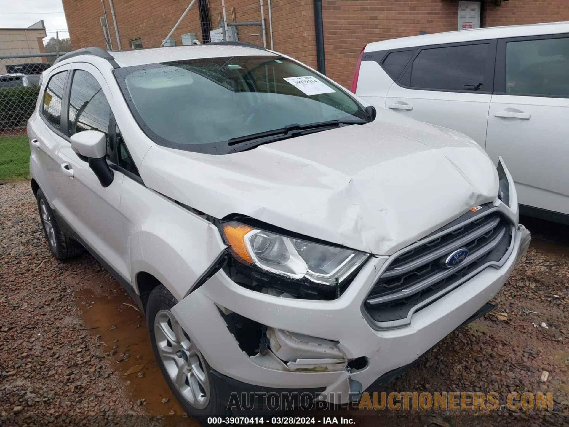 MAJ3S2GE0MC399877 FORD ECOSPORT 2021