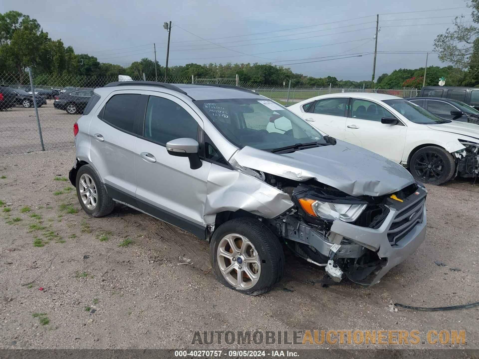 MAJ3S2GE0MC406276 FORD ECOSPORT 2021