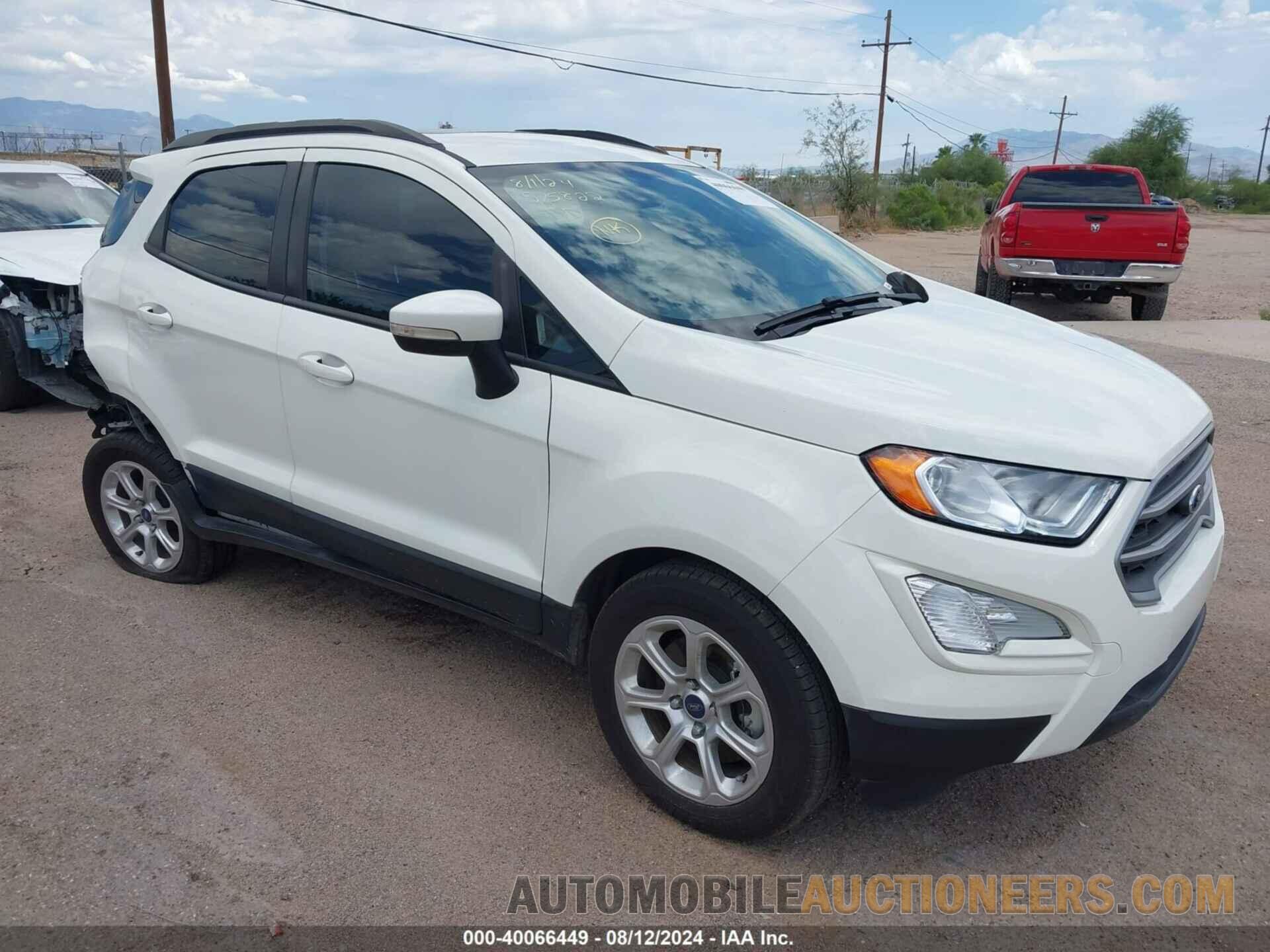 MAJ3S2GE0MC444140 FORD ECOSPORT 2021