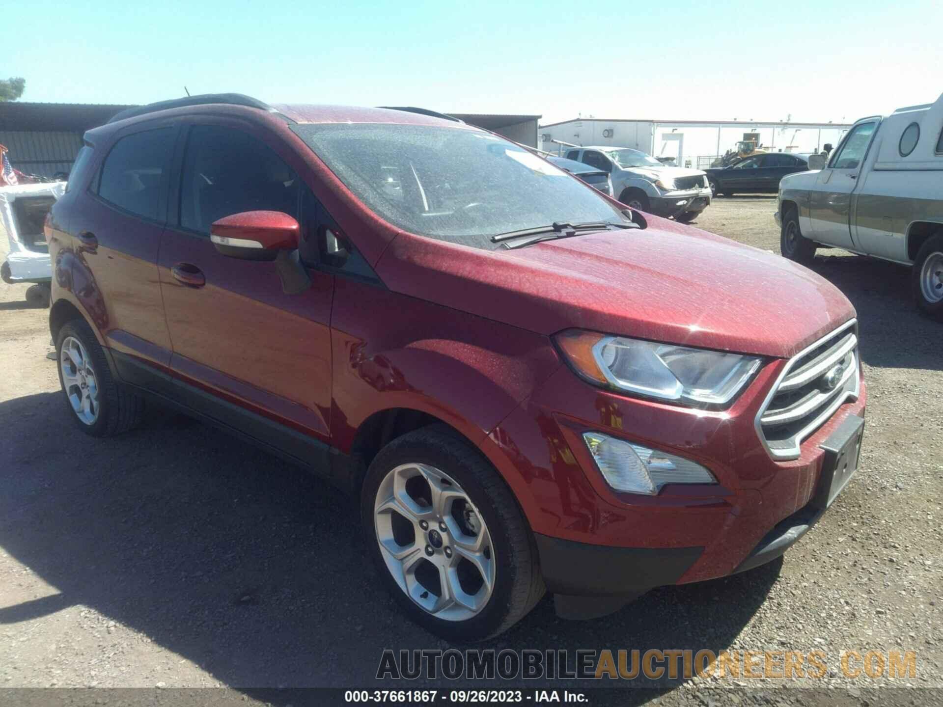 MAJ3S2GE0MC445501 FORD ECOSPORT 2021