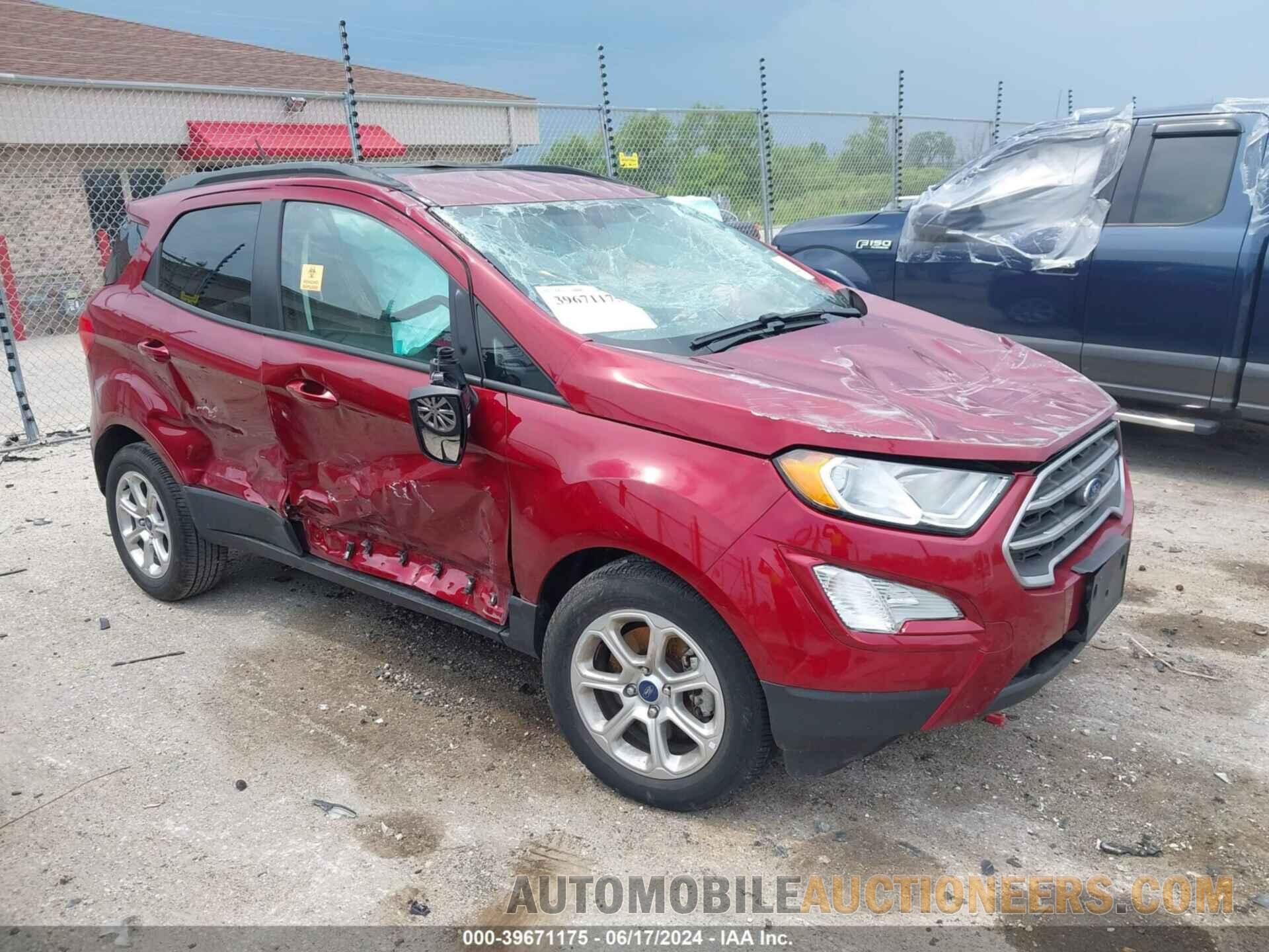 MAJ3S2GE0MC450116 FORD ECOSPORT 2021