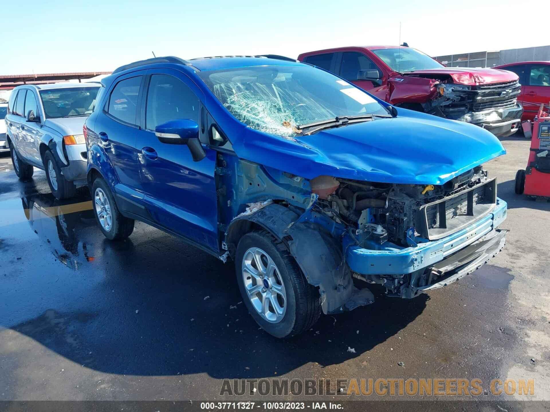 MAJ3S2GE1KC261522 FORD ECOSPORT 2019