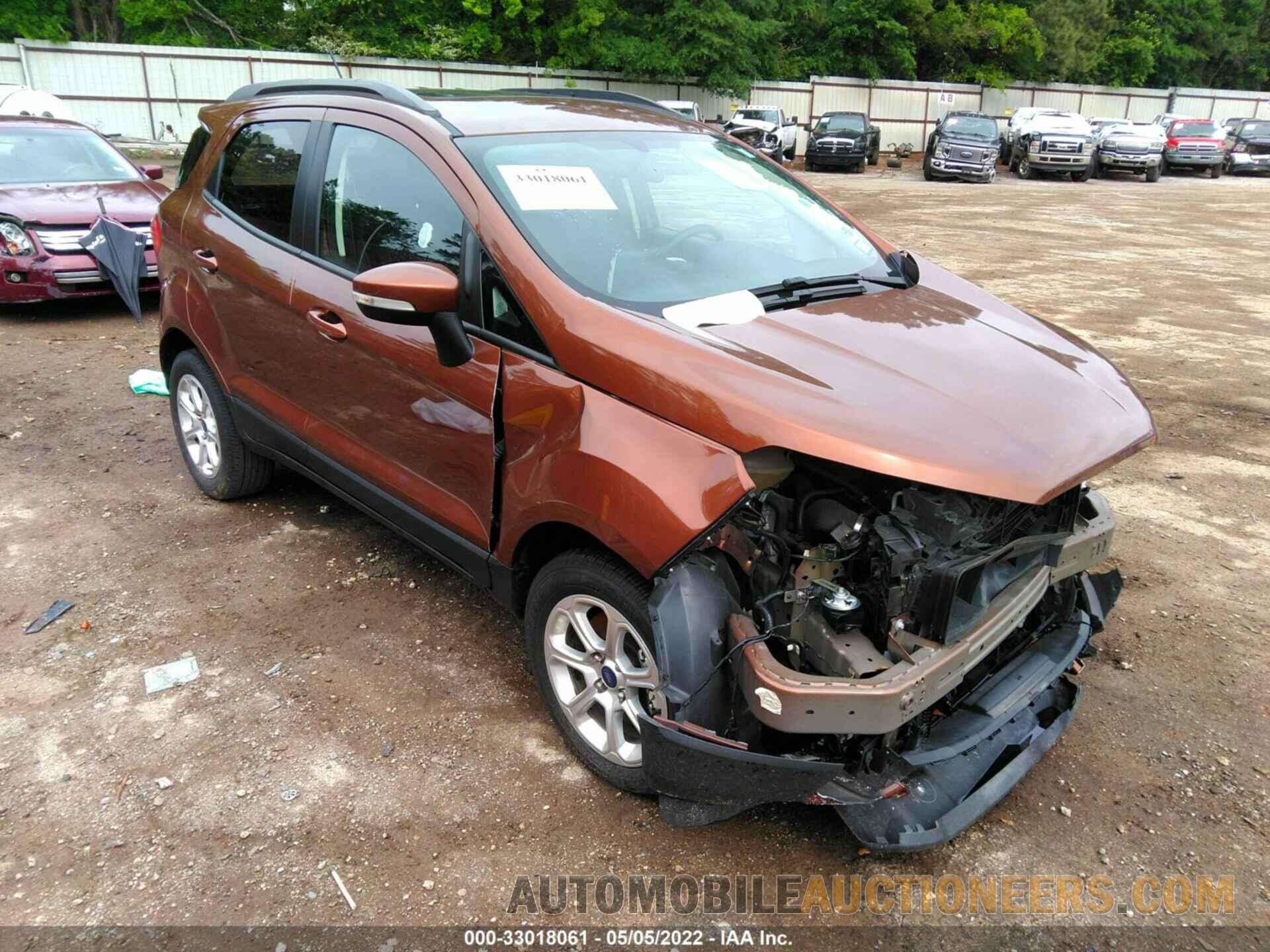 MAJ3S2GE1KC280538 FORD ECOSPORT 2019