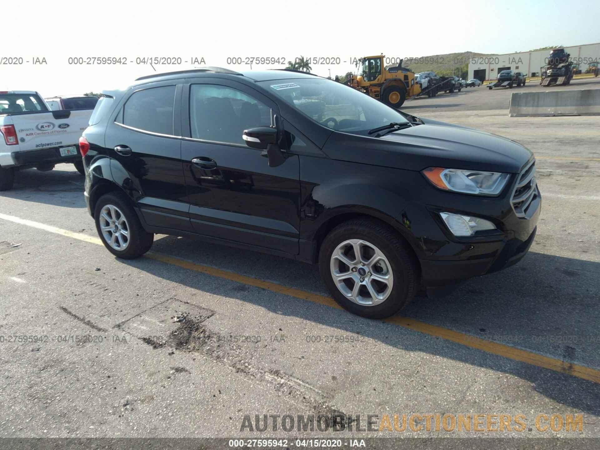 MAJ3S2GE1KC295847 FORD ECOSPORT 2019