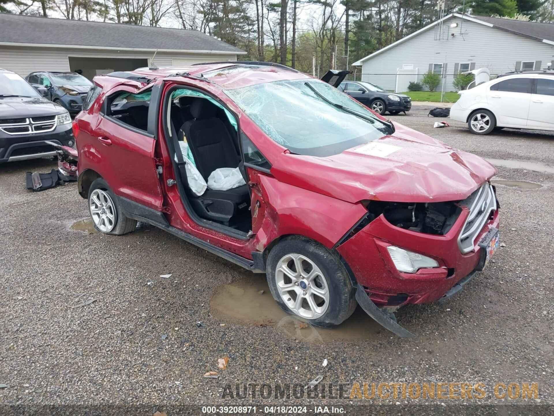 MAJ3S2GE1LC312924 FORD ECOSPORT 2020