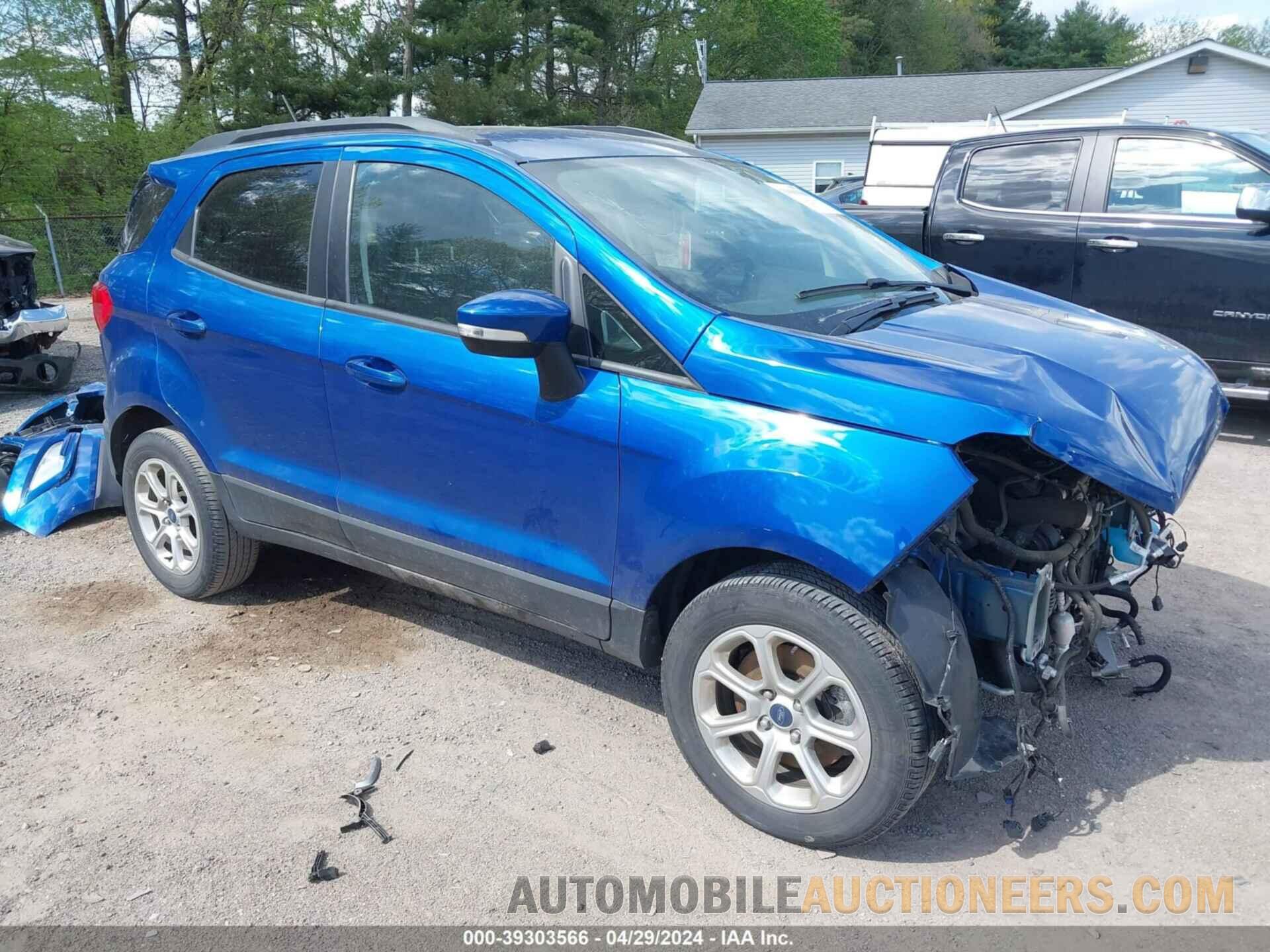 MAJ3S2GE1LC338262 FORD ECOSPORT 2020