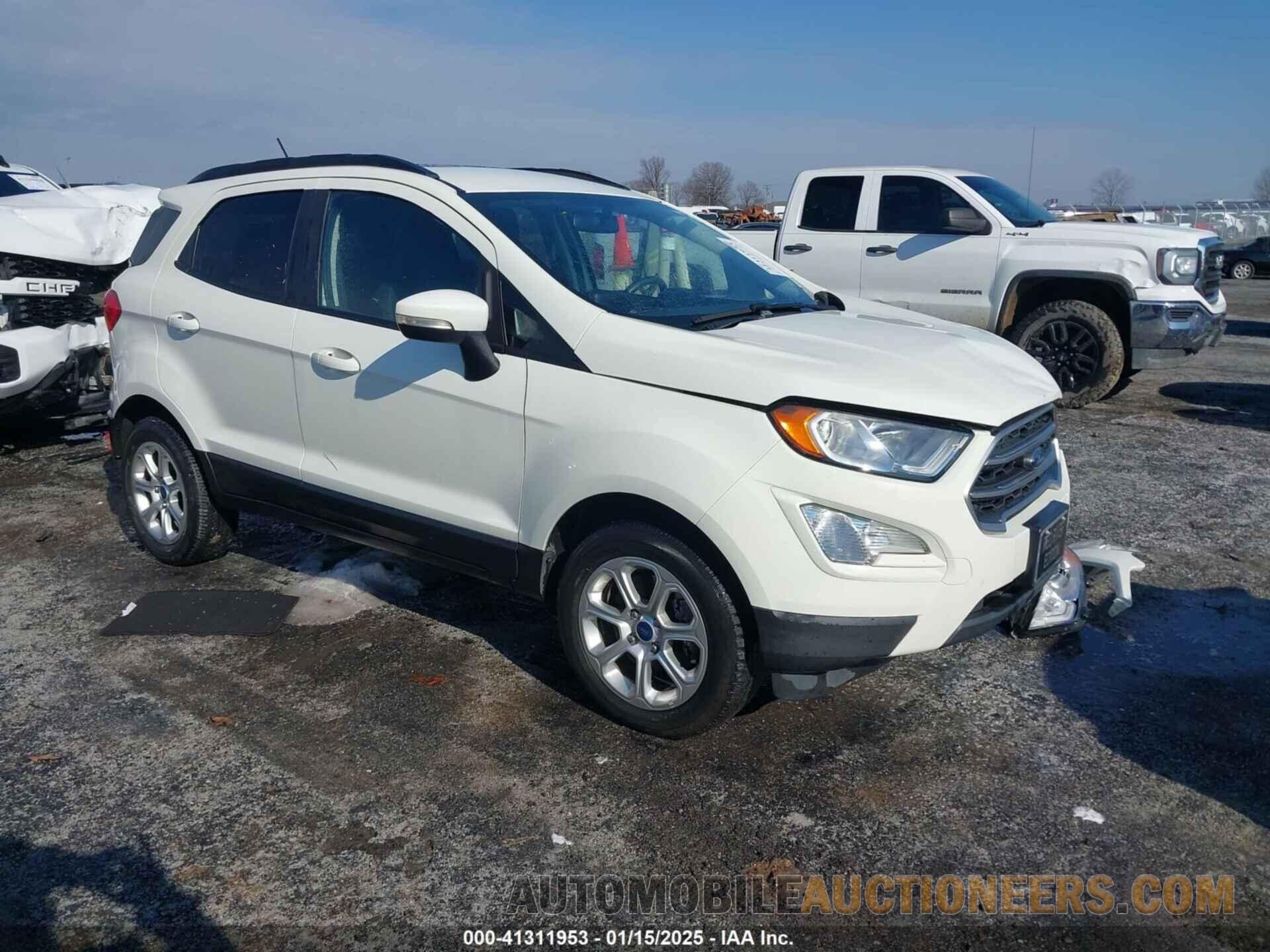 MAJ3S2GE1LC357359 FORD ECOSPORT 2020