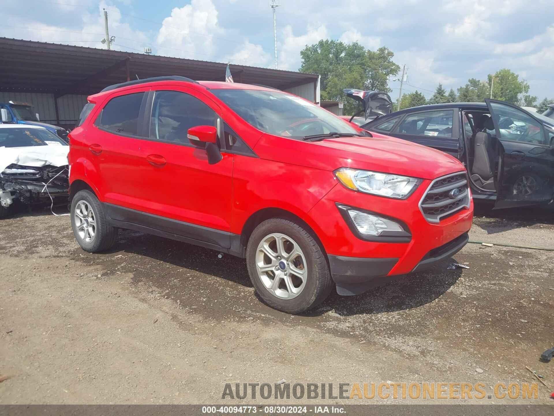 MAJ3S2GE1LC367275 FORD ECOSPORT 2020