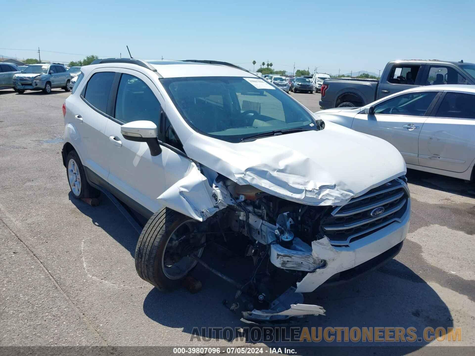 MAJ3S2GE1LC370273 FORD ECOSPORT 2020