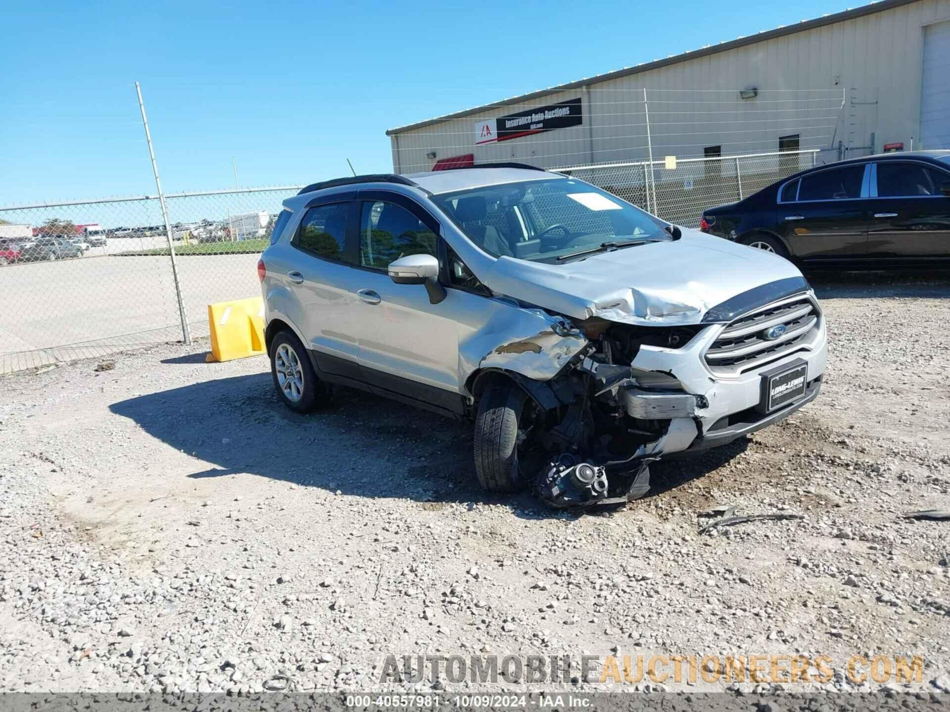 MAJ3S2GE1LC383542 FORD ECOSPORT 2020