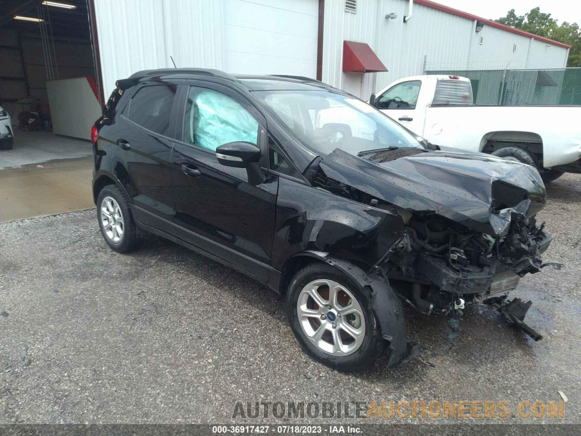 MAJ3S2GE1LC391205 FORD ECOSPORT 2020