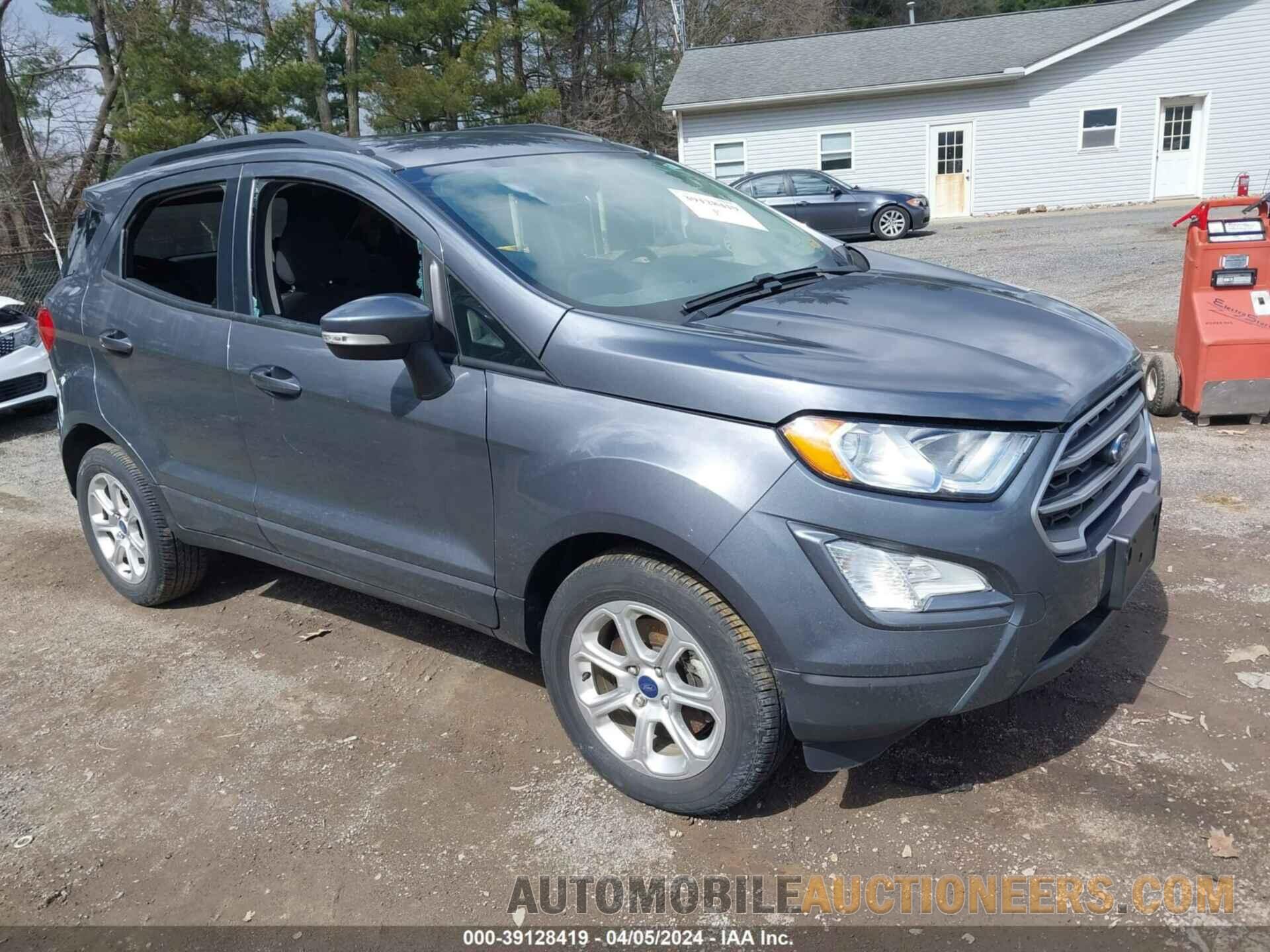 MAJ3S2GE1LC391432 FORD ECOSPORT 2020