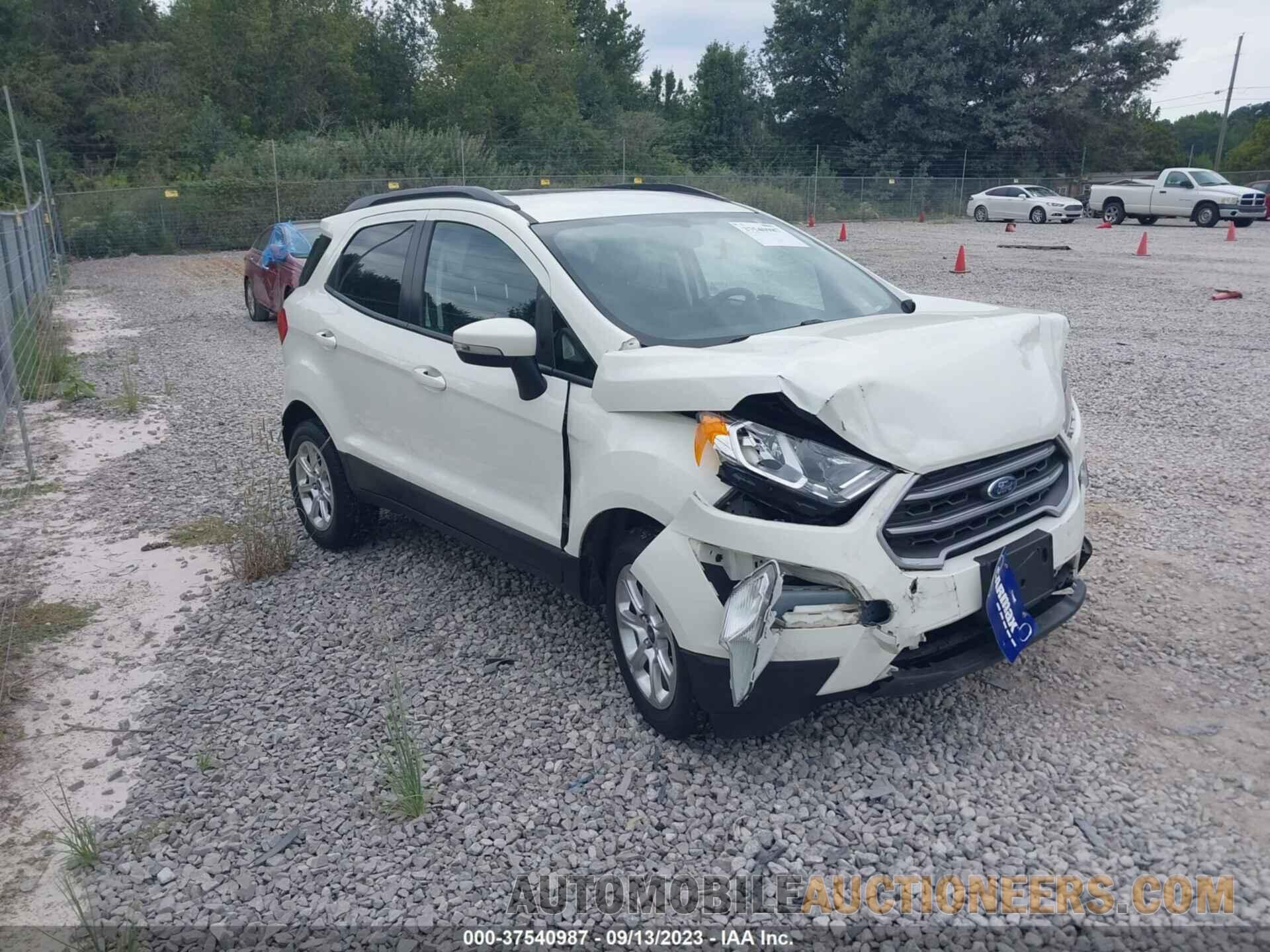 MAJ3S2GE1LC393679 FORD ECOSPORT 2020