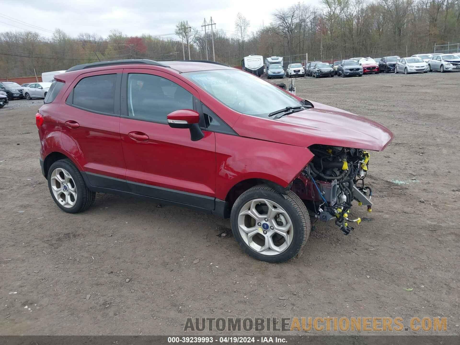 MAJ3S2GE1MC444924 FORD ECOSPORT 2021