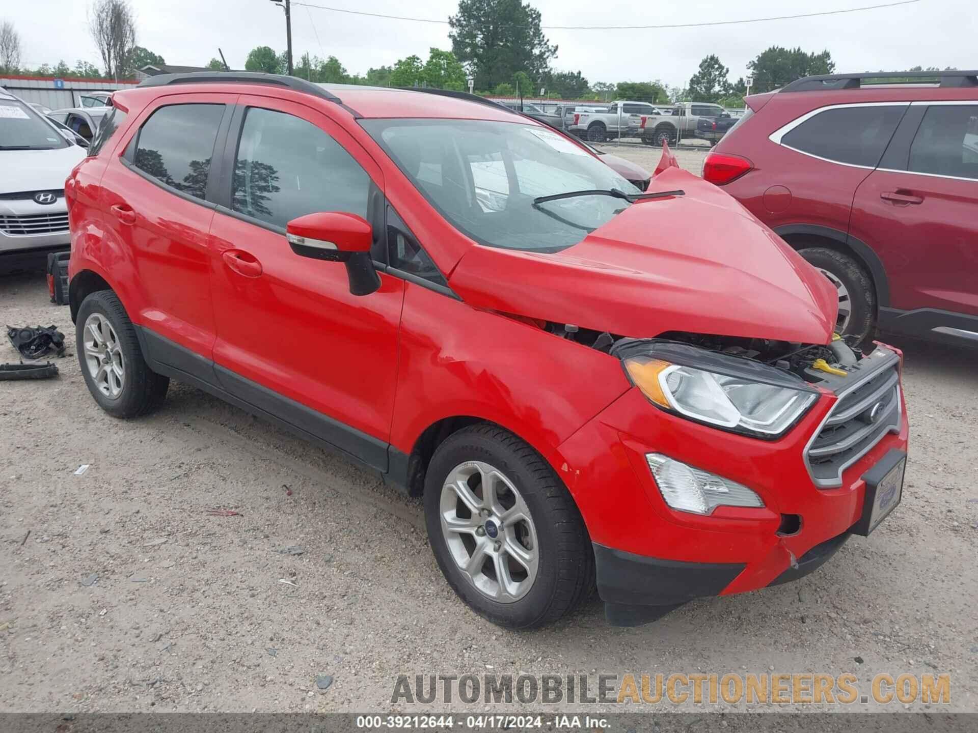 MAJ3S2GE1MC446835 FORD ECOSPORT 2021