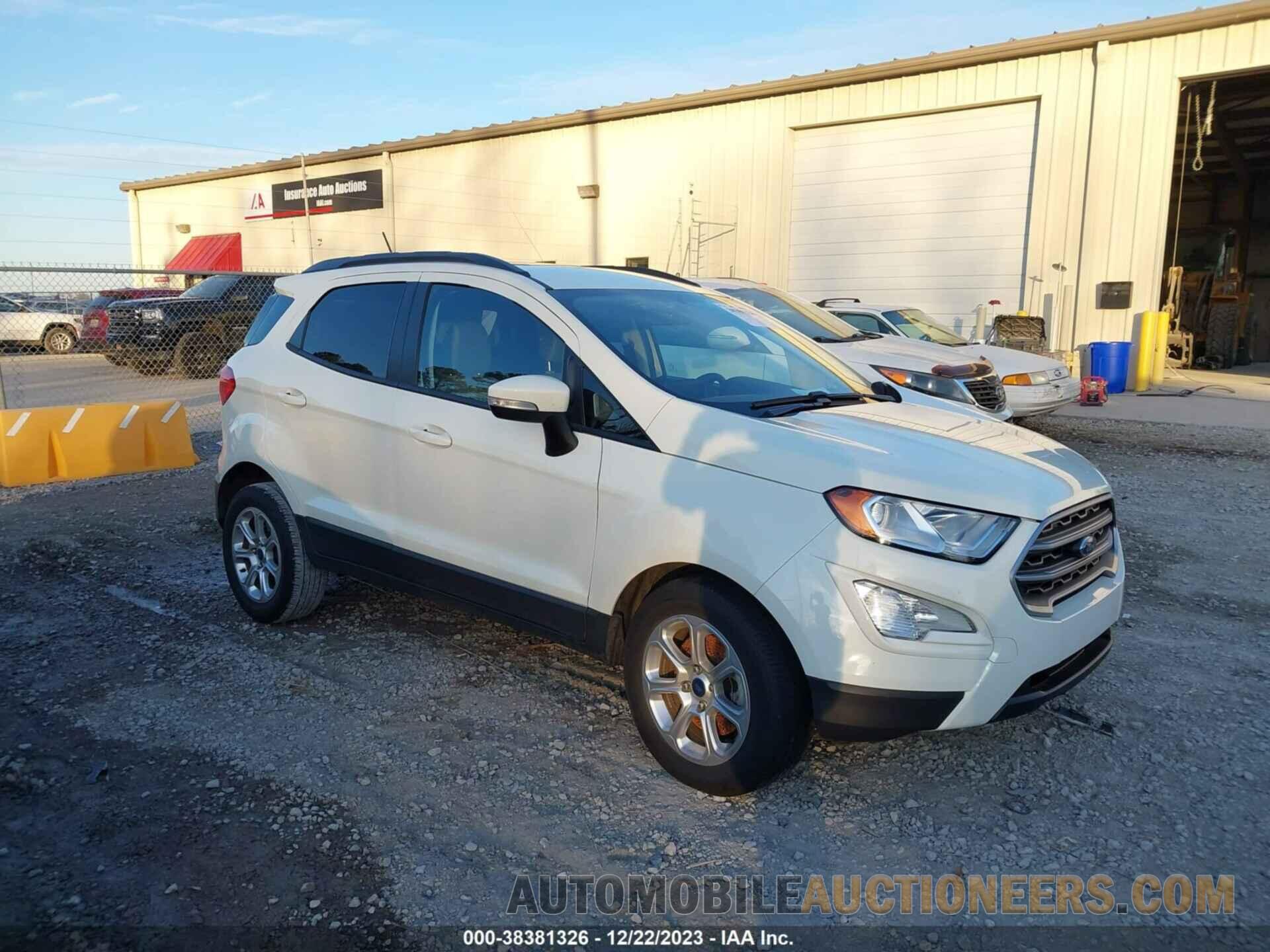 MAJ3S2GE1MC448343 FORD ECOSPORT 2021