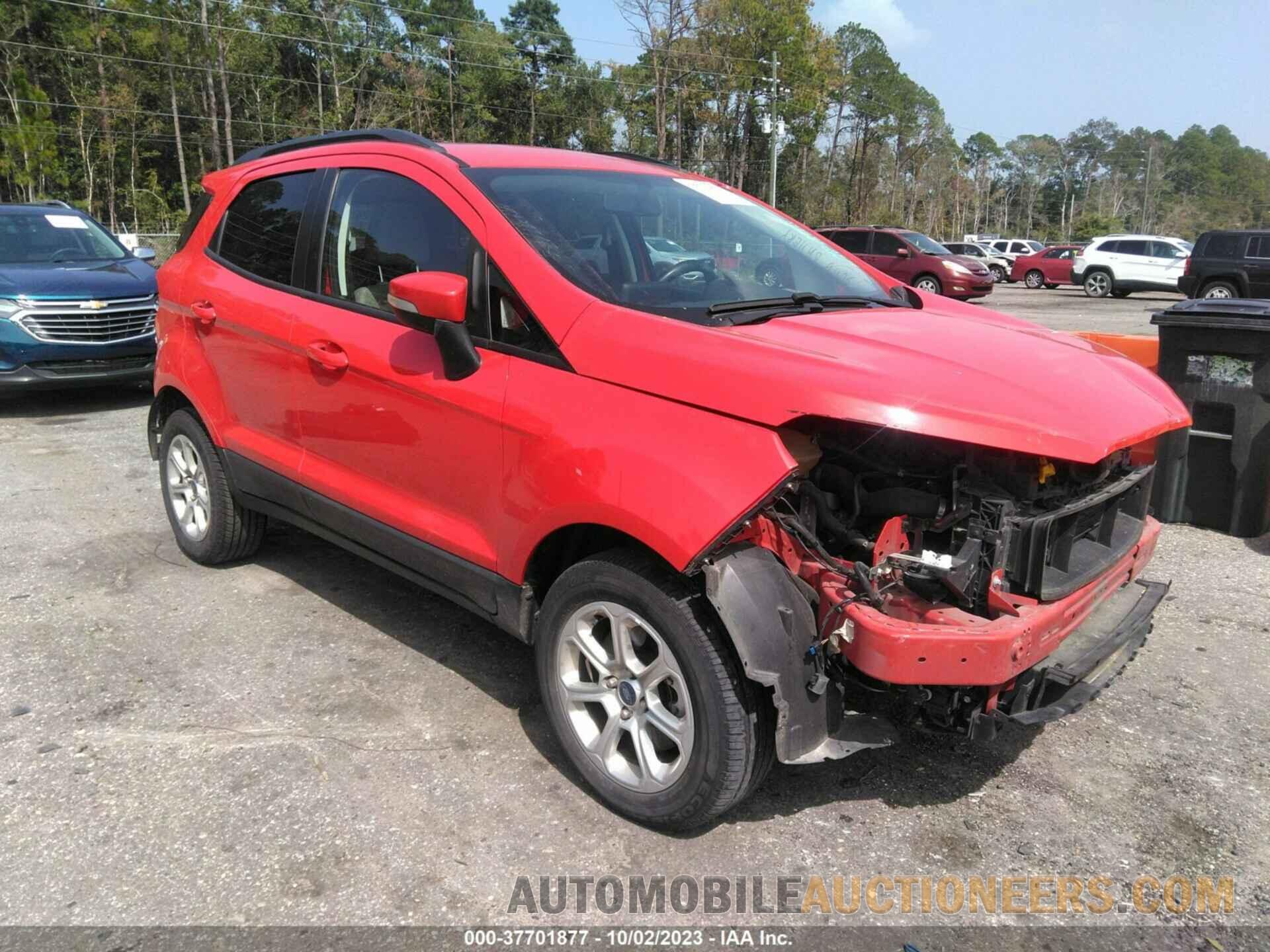 MAJ3S2GE2KC269760 FORD ECOSPORT 2019