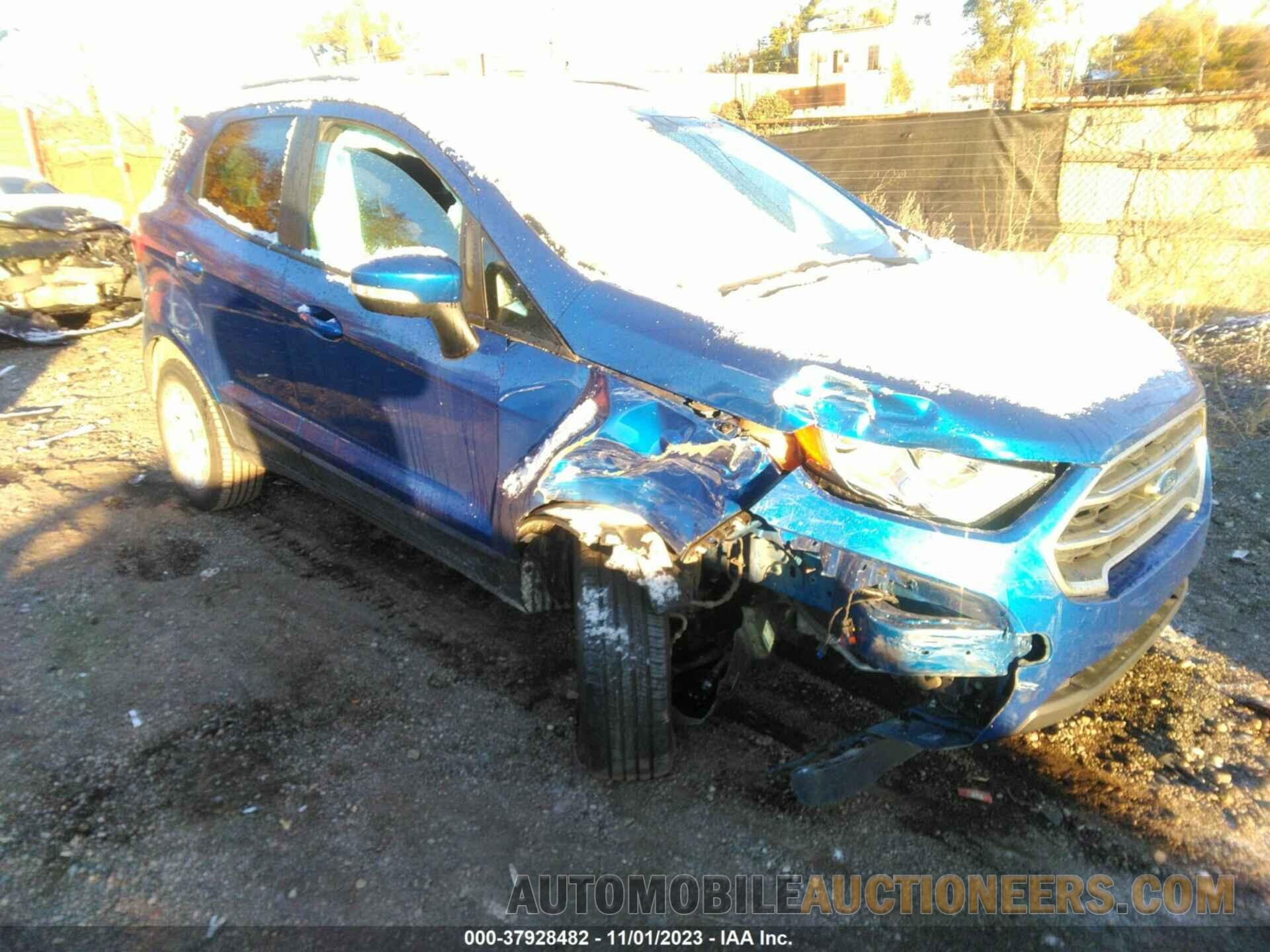 MAJ3S2GE2KC277910 FORD ECOSPORT 2019