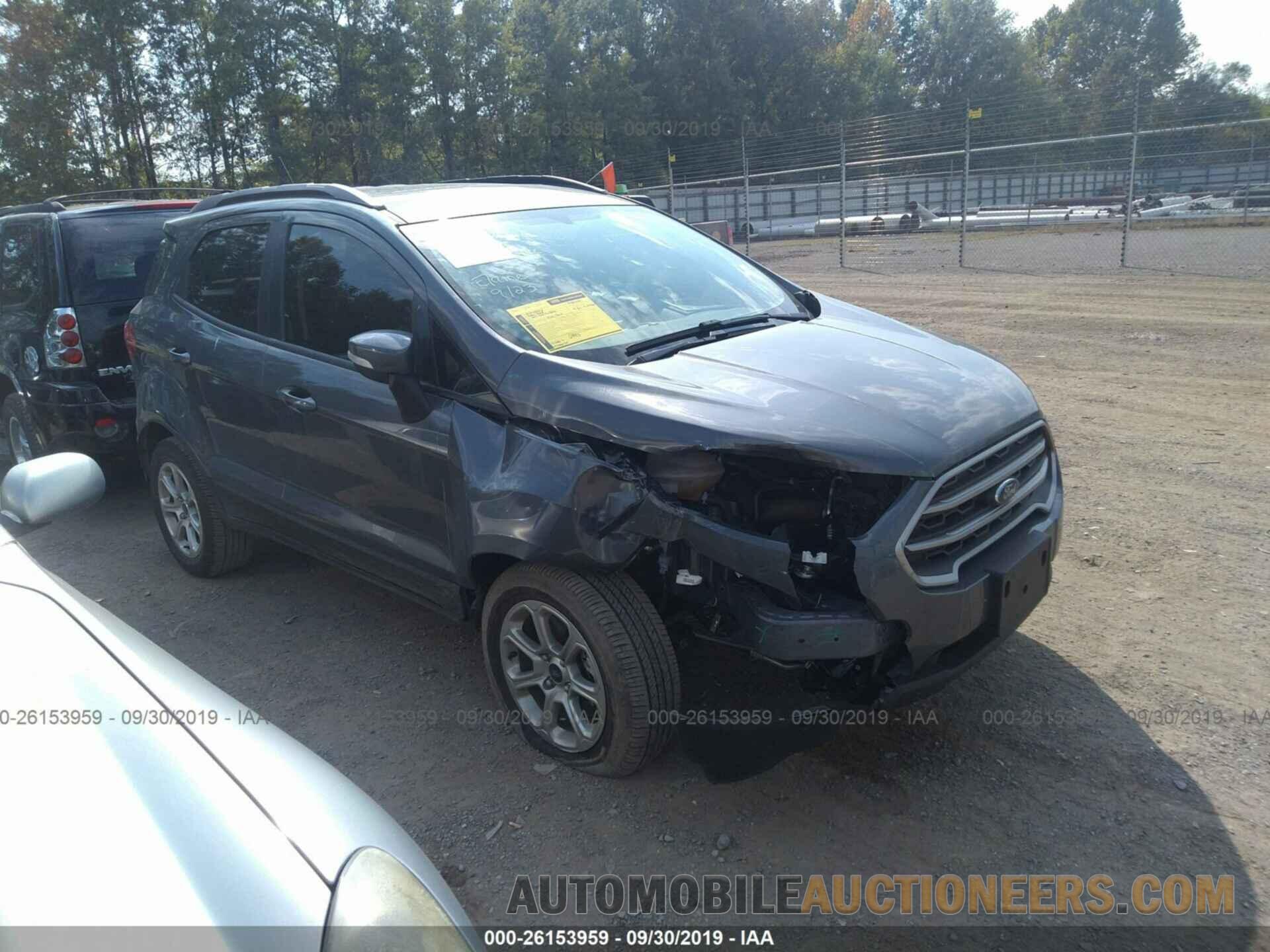 MAJ3S2GE2KC282508 FORD ECOSPORT 2019