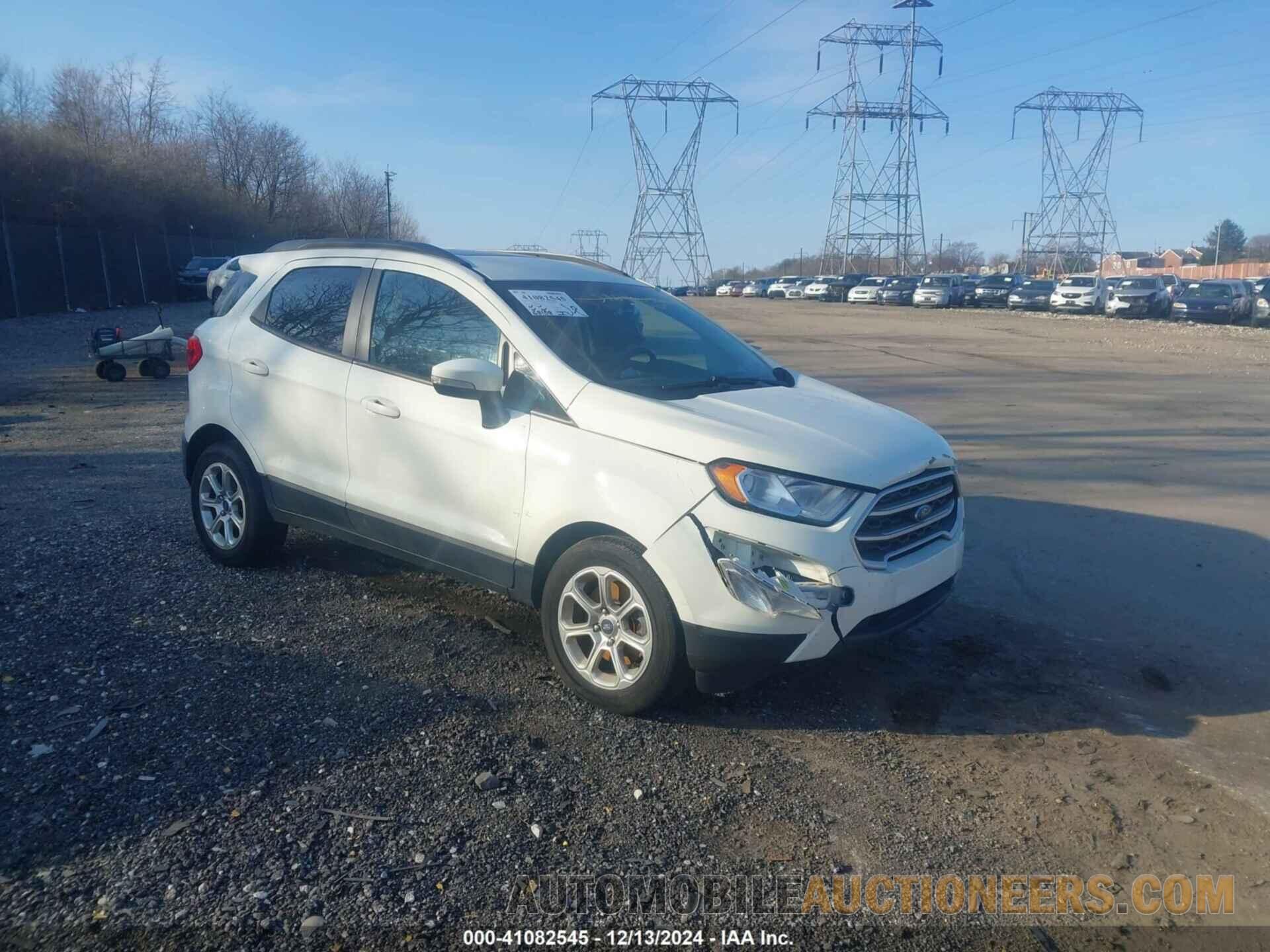 MAJ3S2GE2KC283982 FORD ECOSPORT 2019