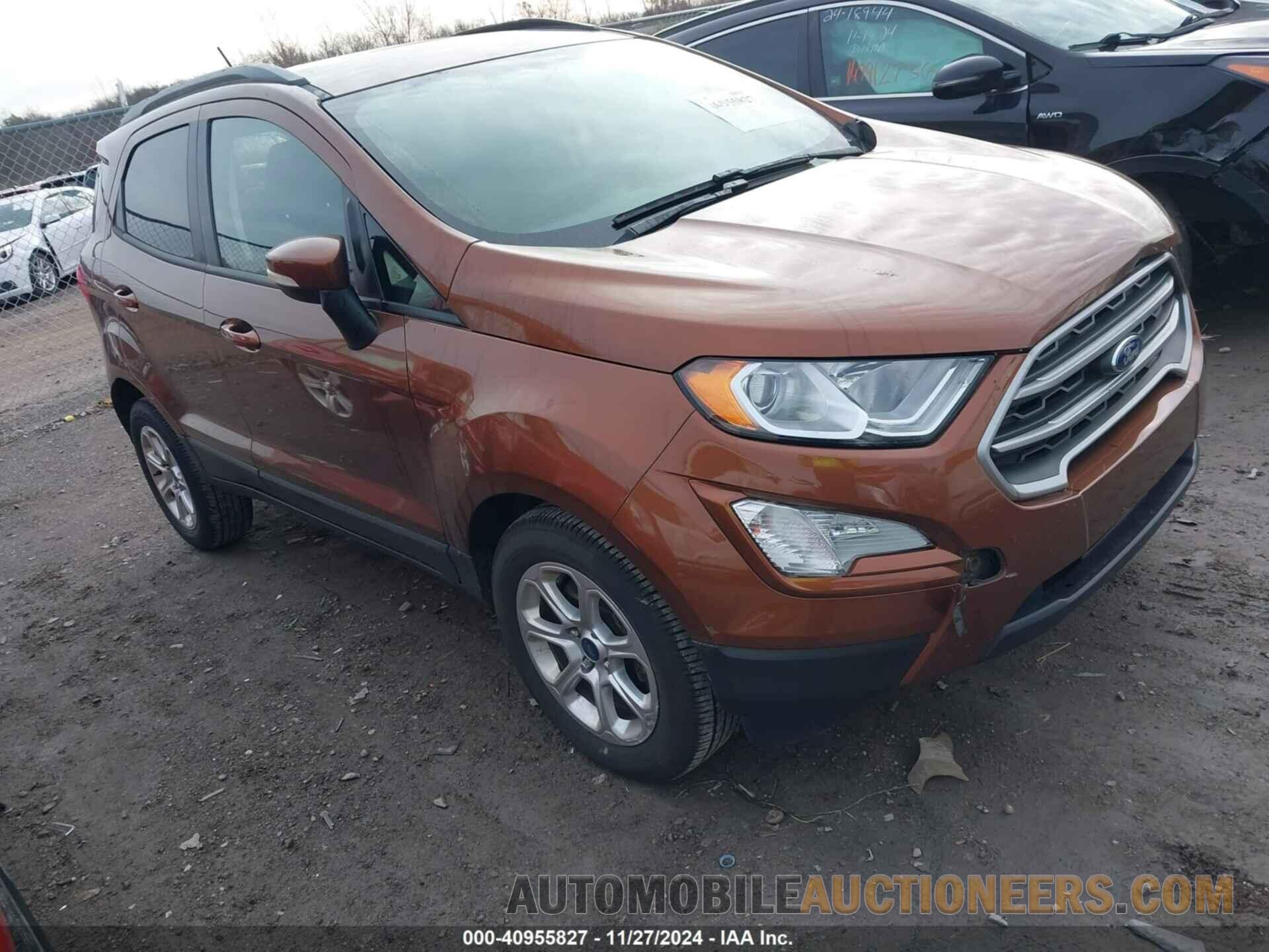 MAJ3S2GE2KC299972 FORD ECOSPORT 2019