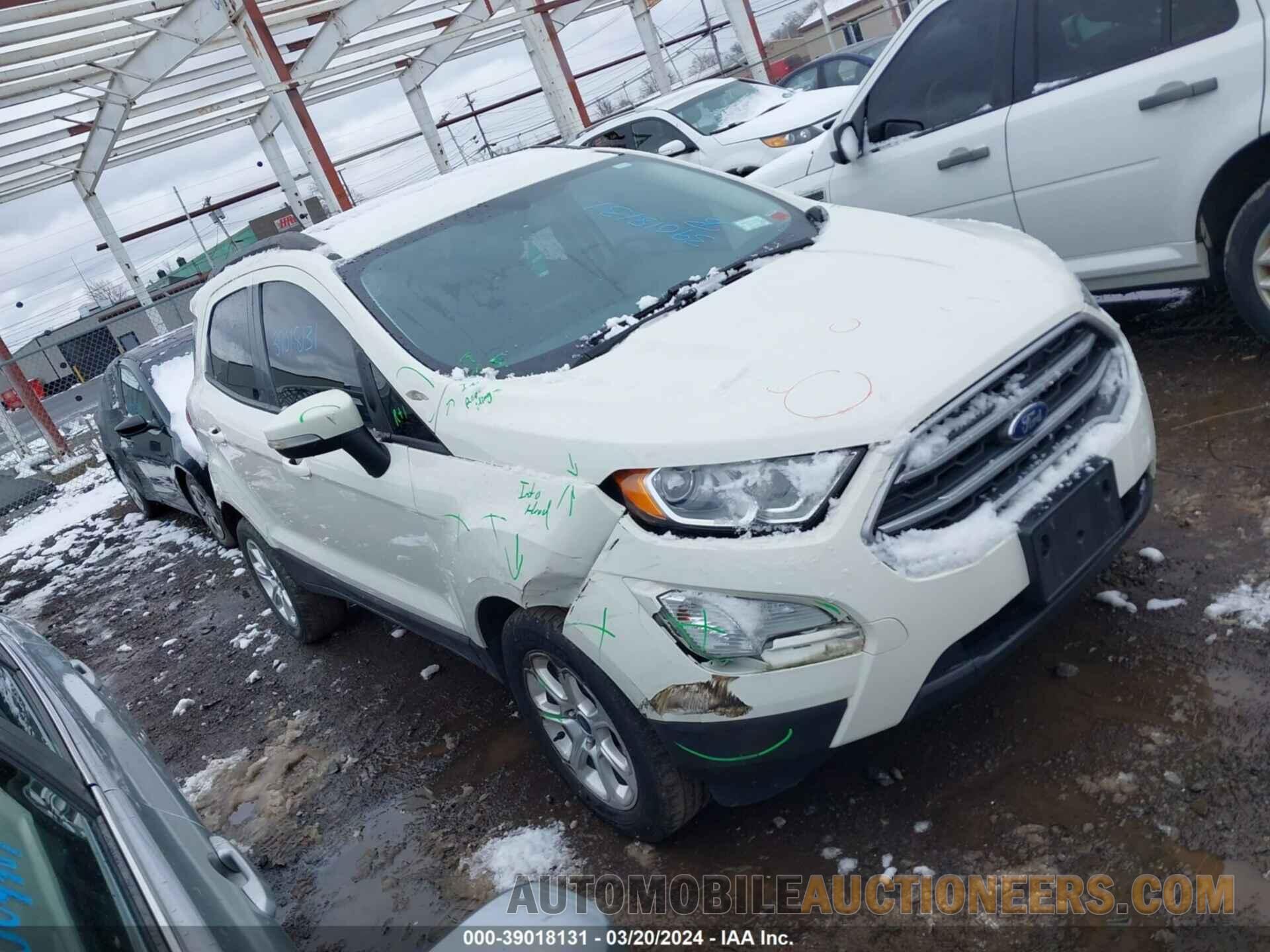 MAJ3S2GE2LC326914 FORD ECOSPORT 2020