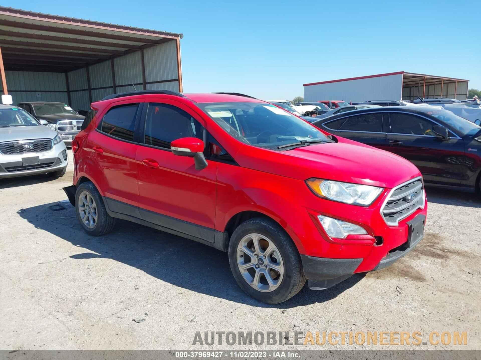 MAJ3S2GE2LC338805 FORD ECOSPORT 2020