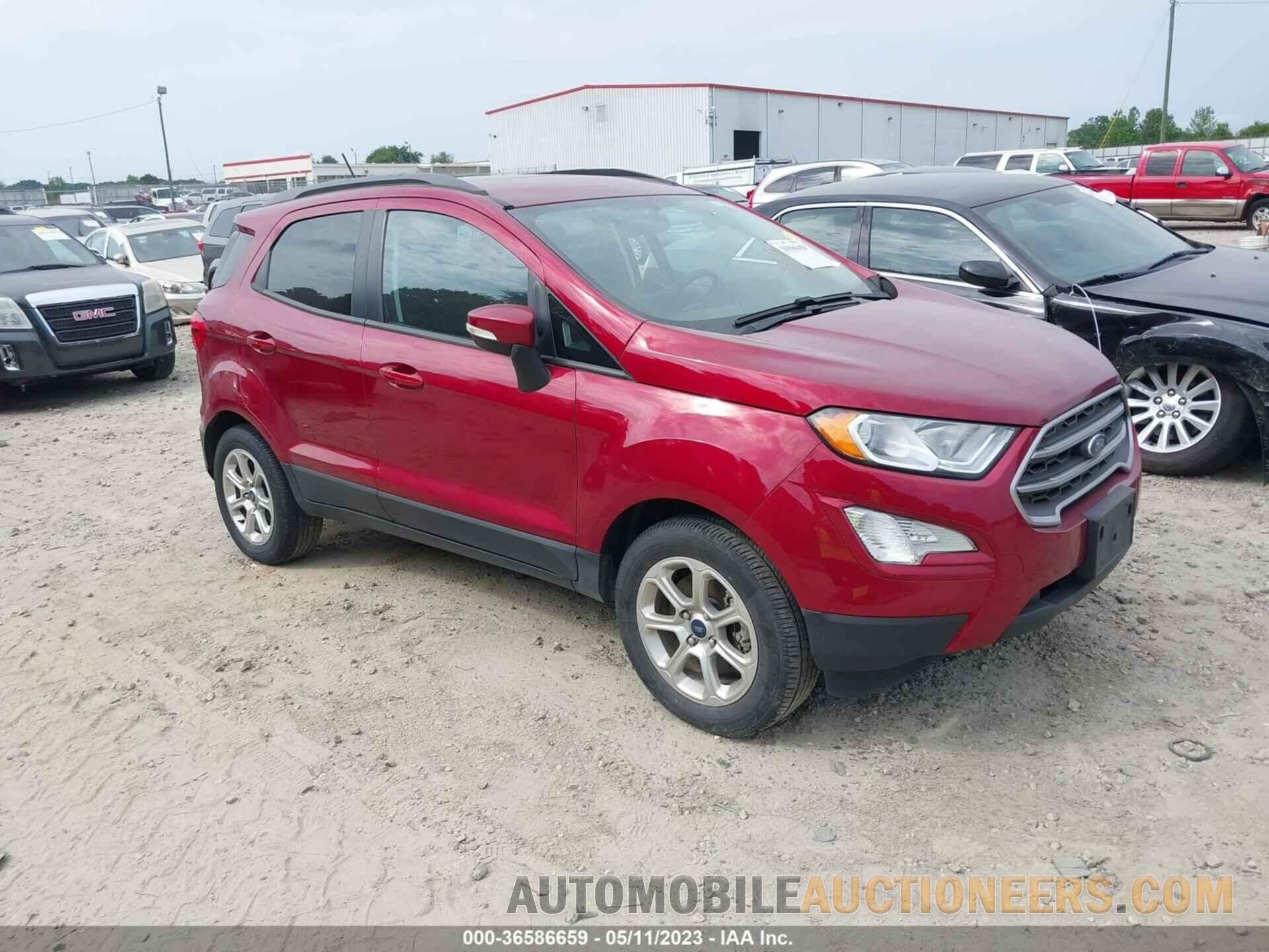 MAJ3S2GE2LC342059 FORD ECOSPORT 2020