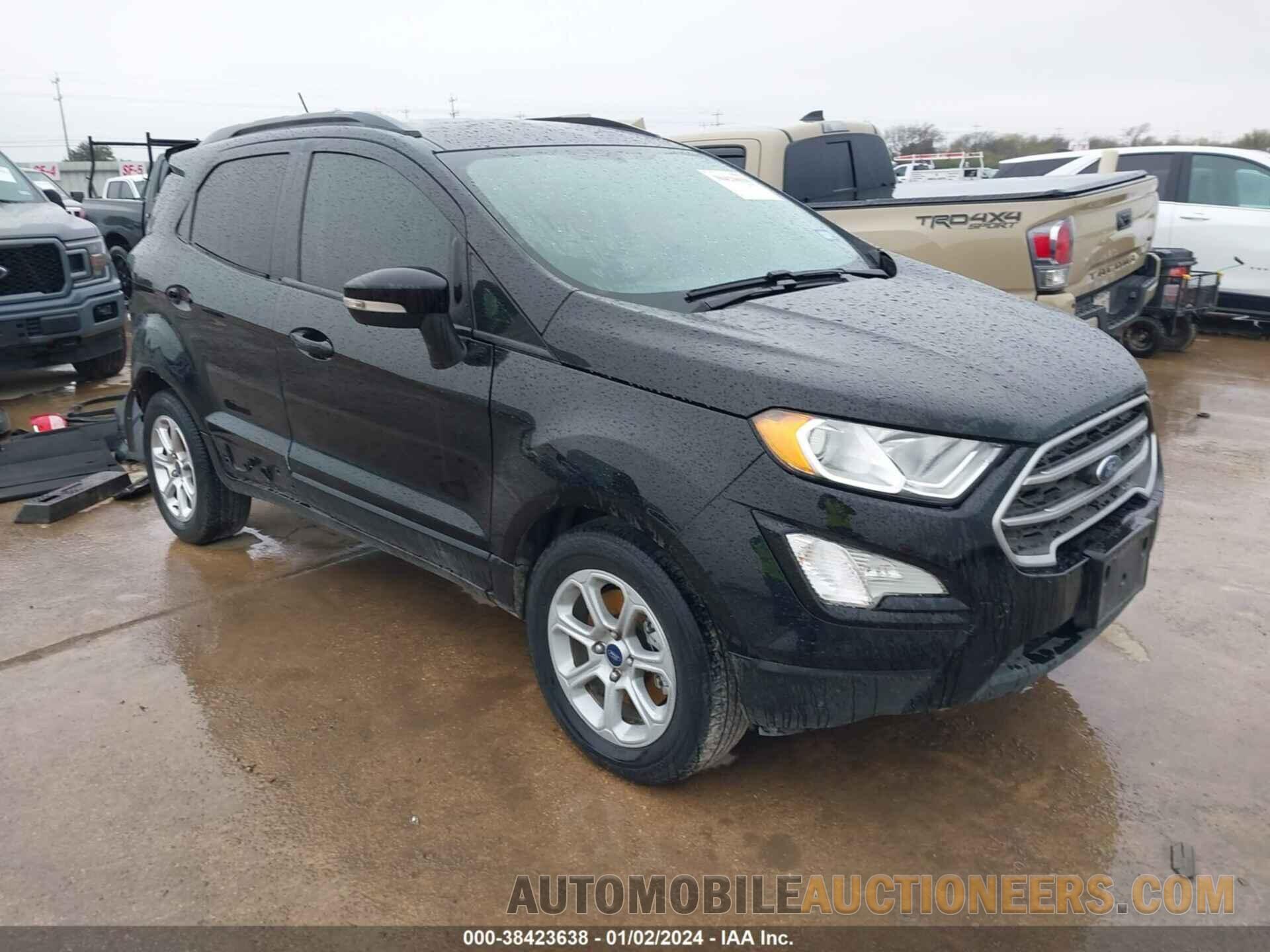 MAJ3S2GE2LC385557 FORD ECOSPORT 2020