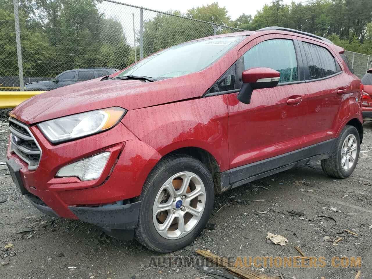 MAJ3S2GE2LC392203 FORD ECOSPORT 2020