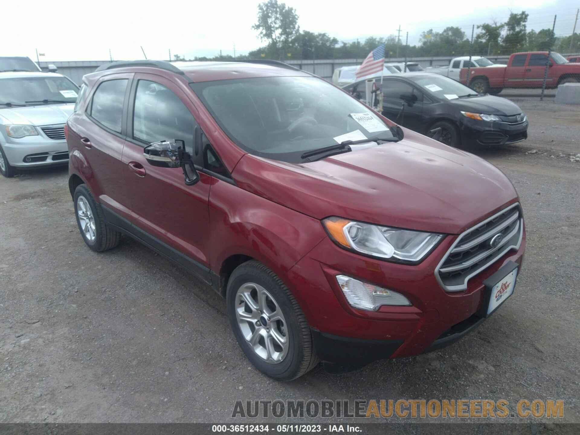 MAJ3S2GE2MC443927 FORD ECOSPORT 2021