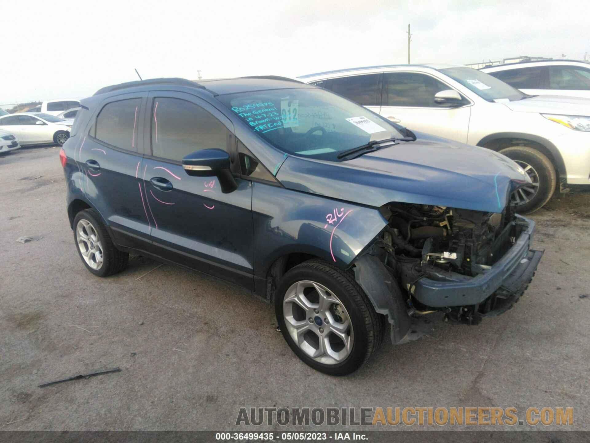 MAJ3S2GE2MC444639 FORD ECOSPORT 2021