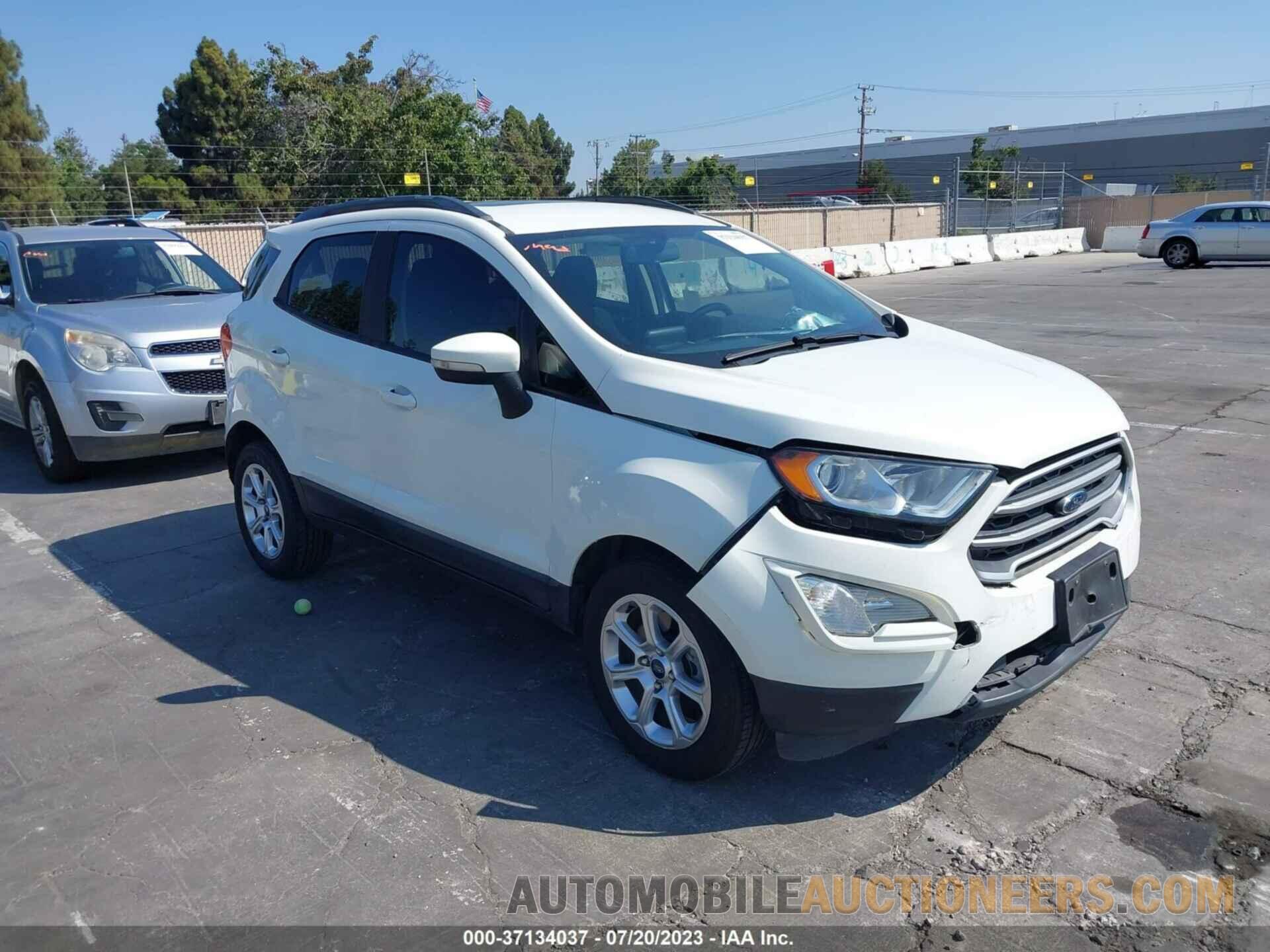 MAJ3S2GE3KC279830 FORD ECOSPORT 2019