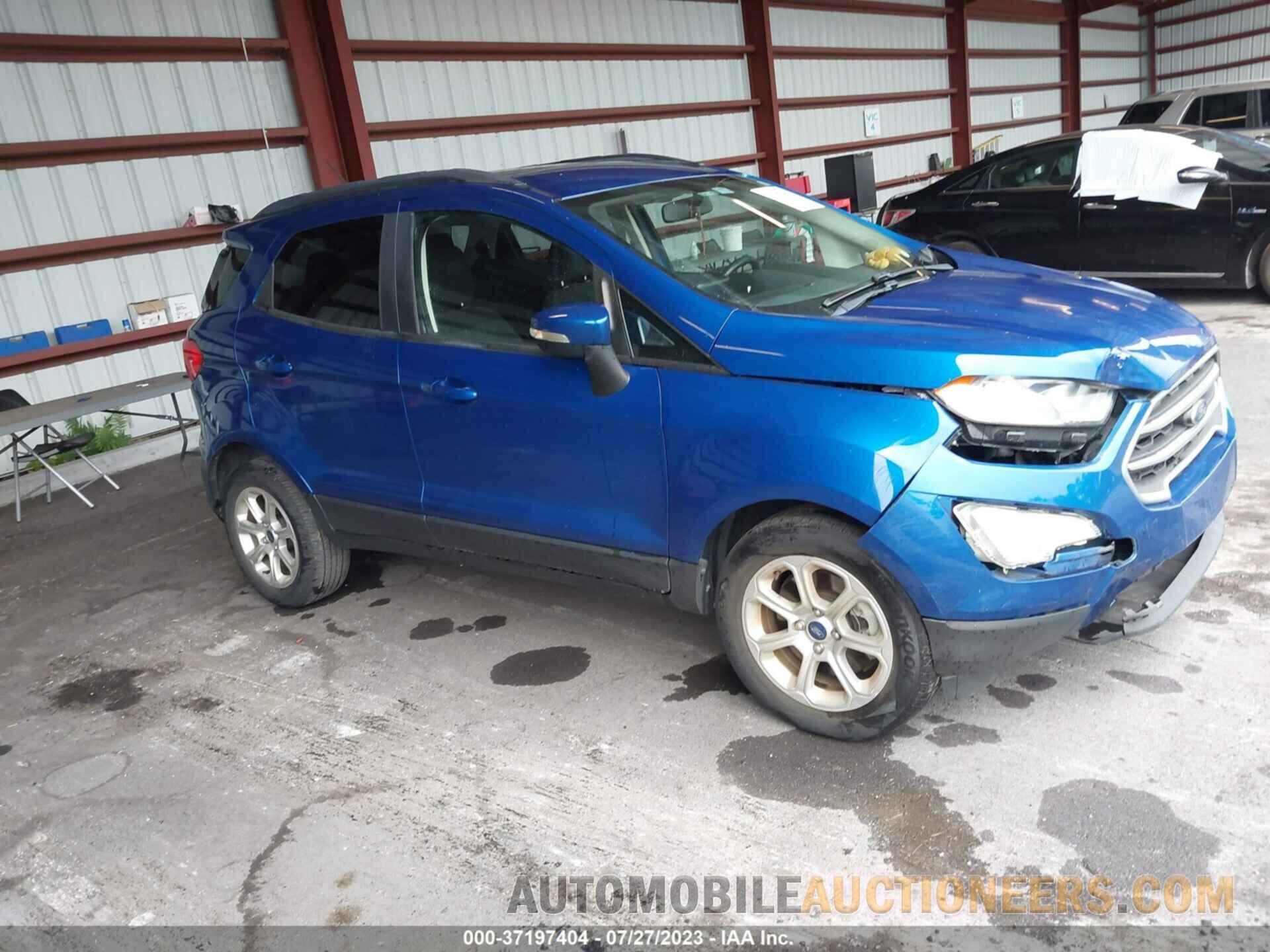 MAJ3S2GE3KC286888 FORD ECOSPORT 2019