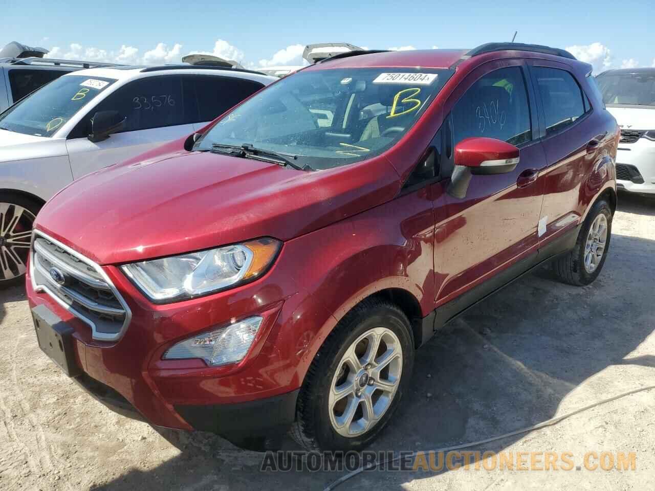 MAJ3S2GE3KC305083 FORD ECOSPORT 2019